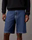 Tailored Denim Shorts