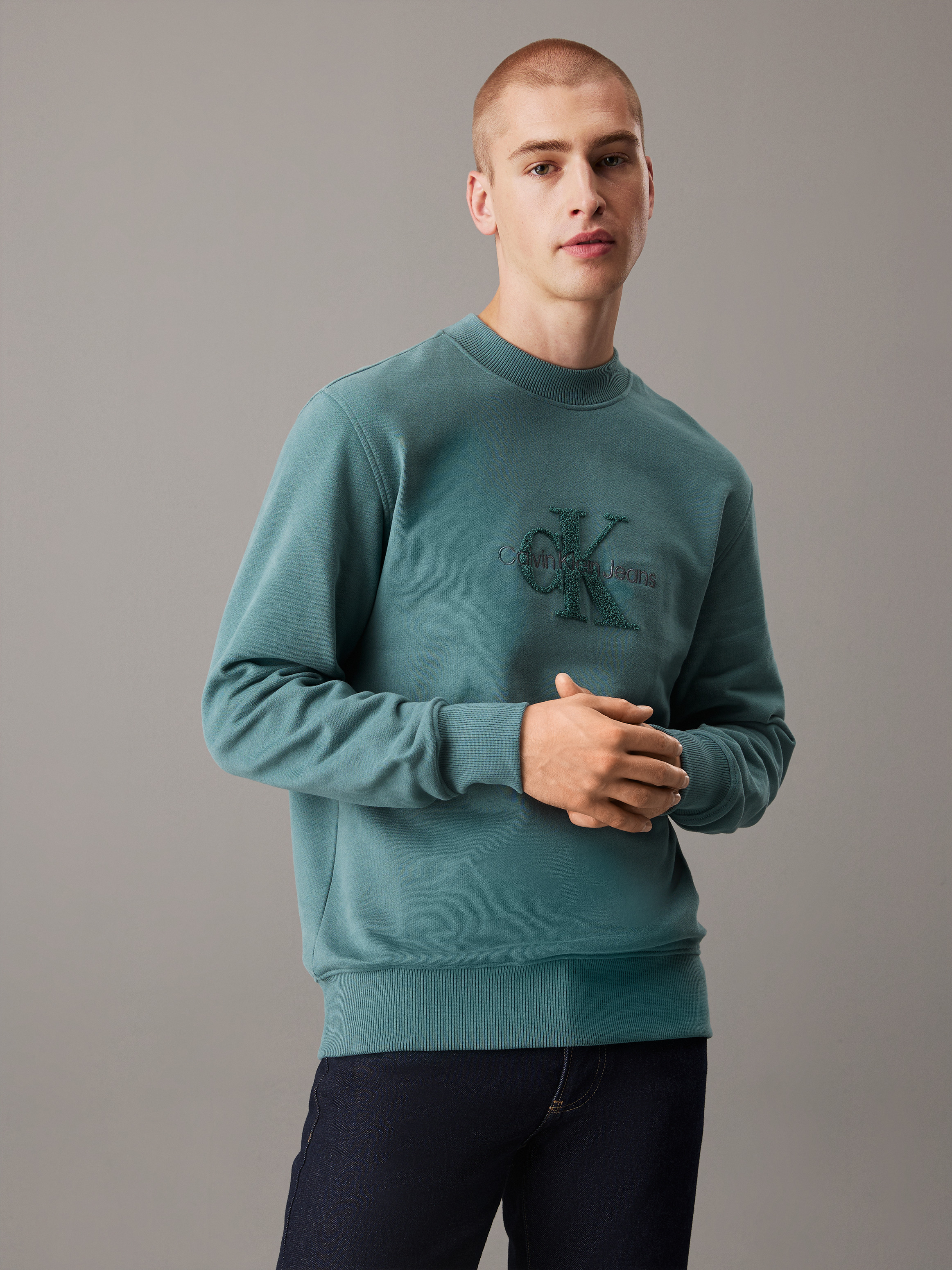 Chenille Monogram Sweatshirt