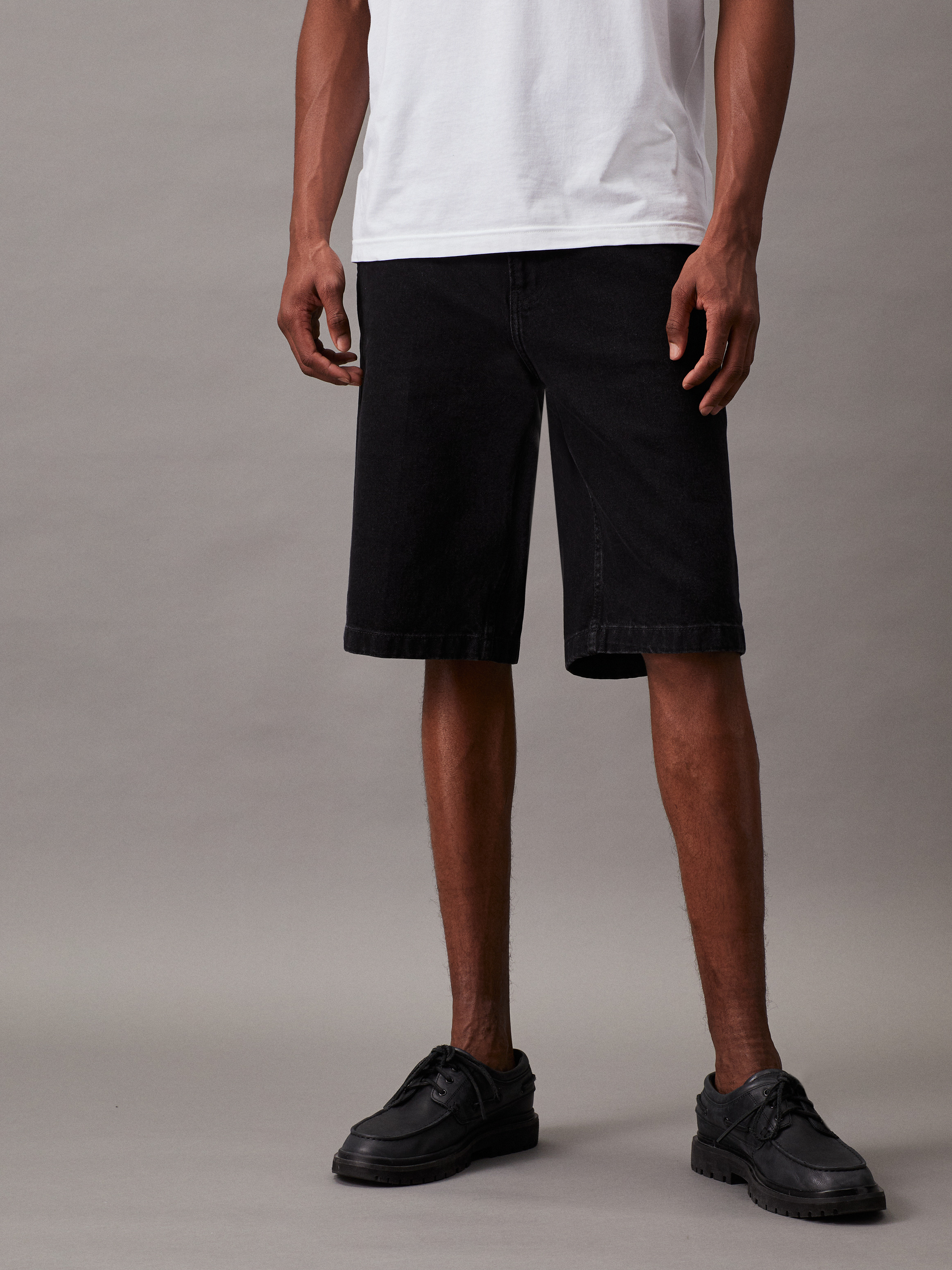 Straight Fit Denim Shorts | Calvin Klein