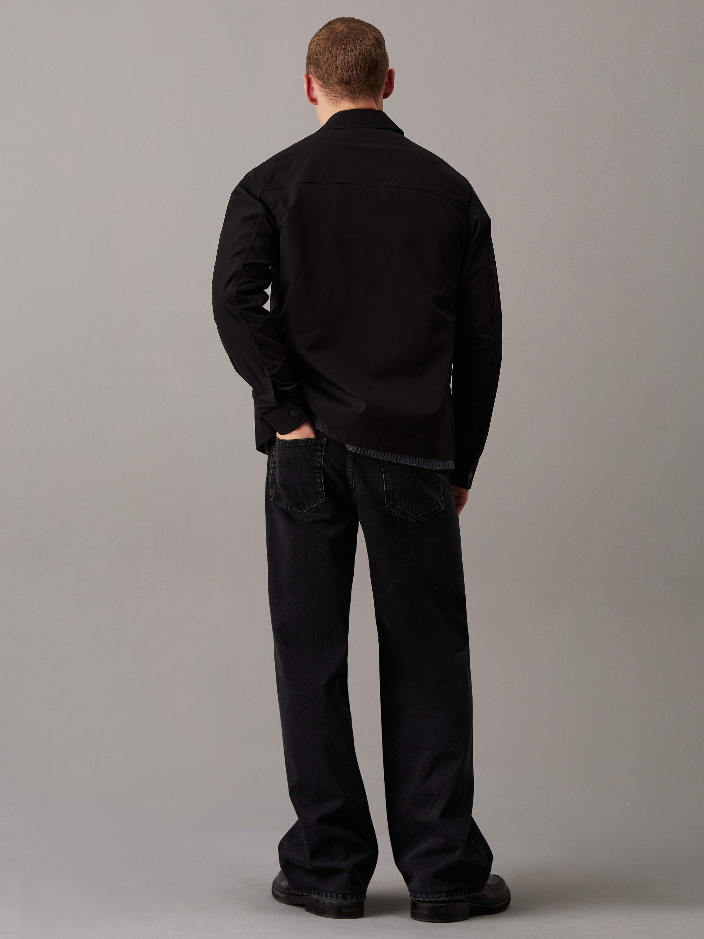 Zip Up Shirt Jacket | Calvin Klein