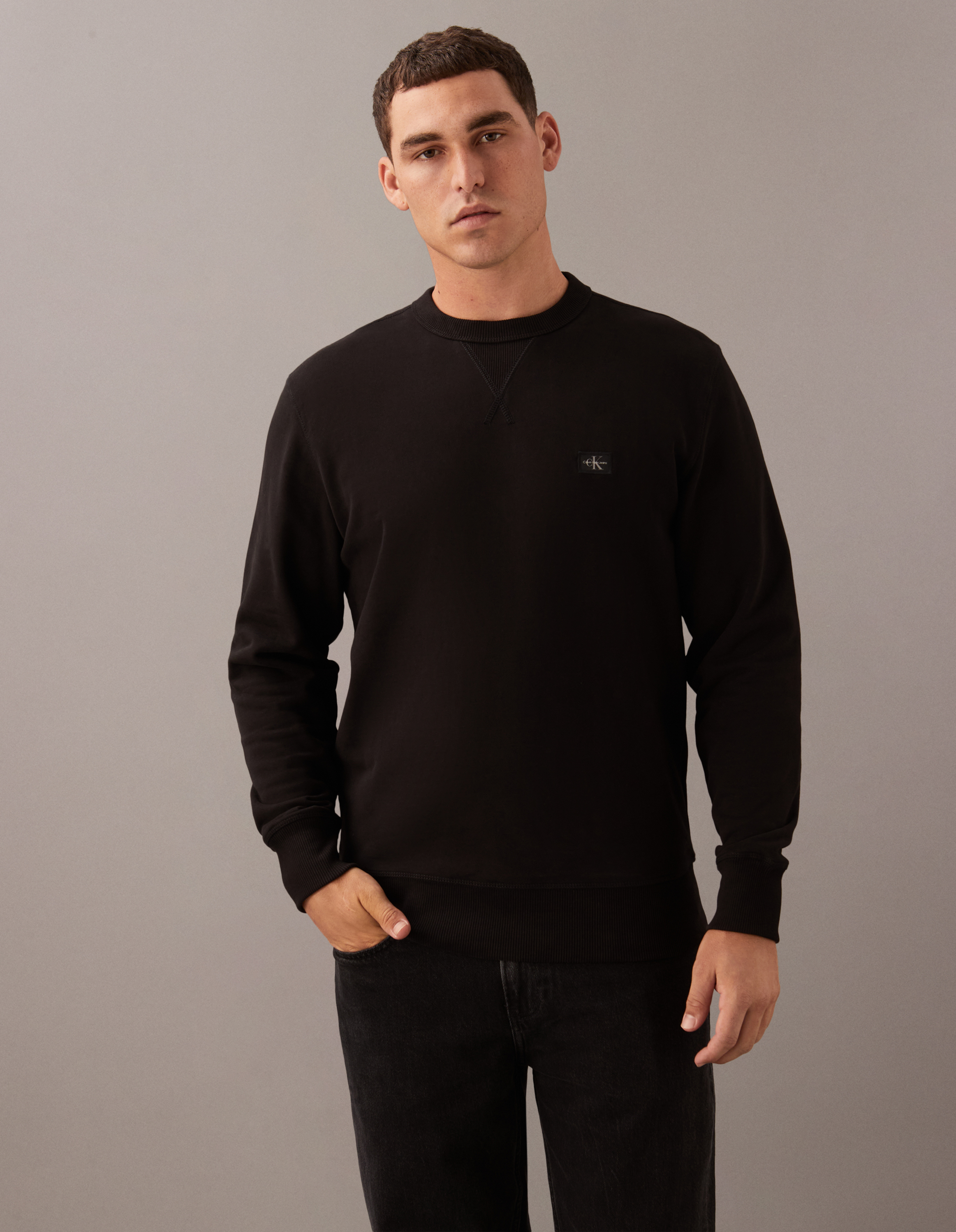 Embroidered Logo Sweatshirt | Calvin Klein