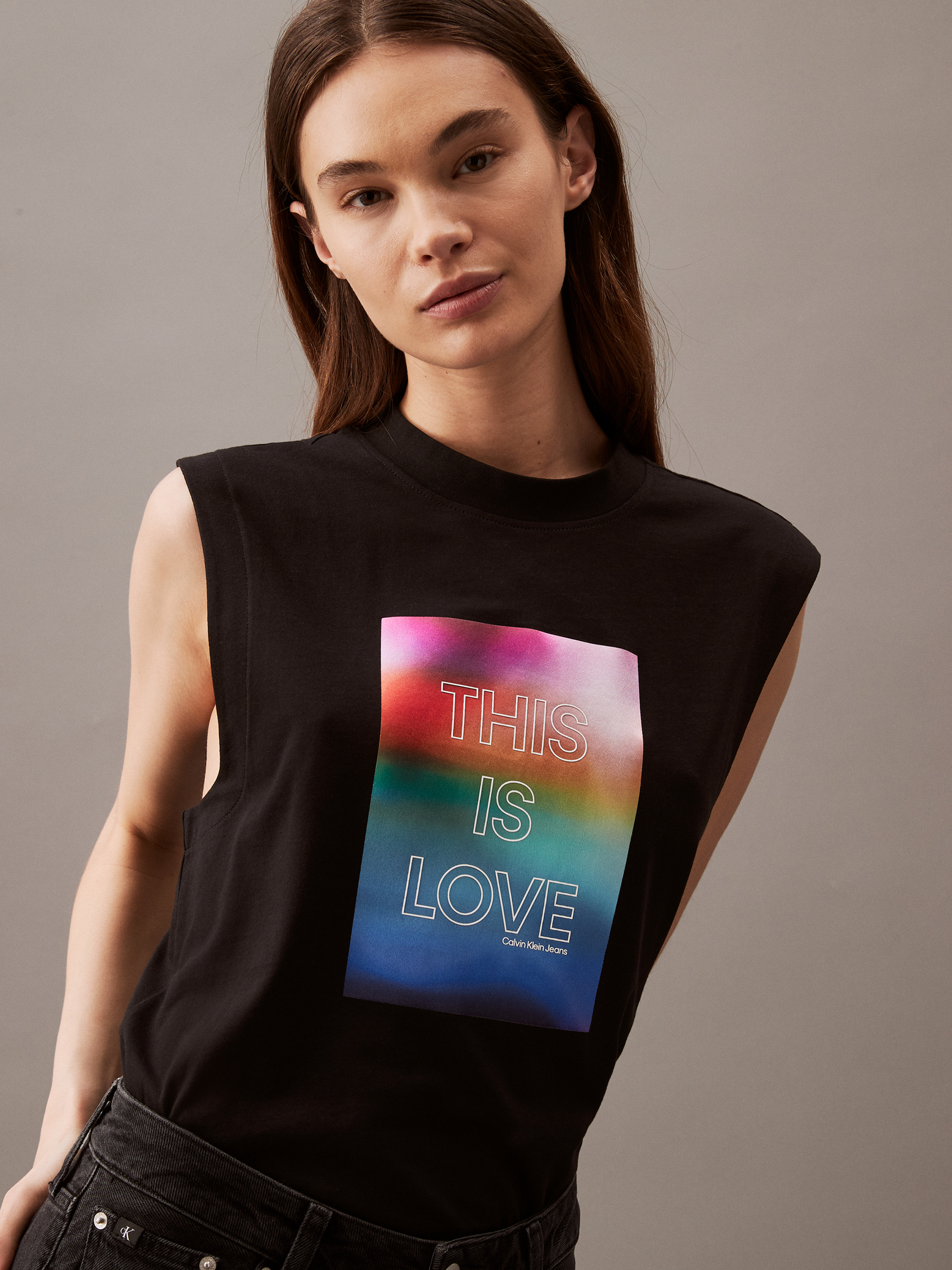 Pride Unisex Sleeveless T-Shirt | Calvin Klein