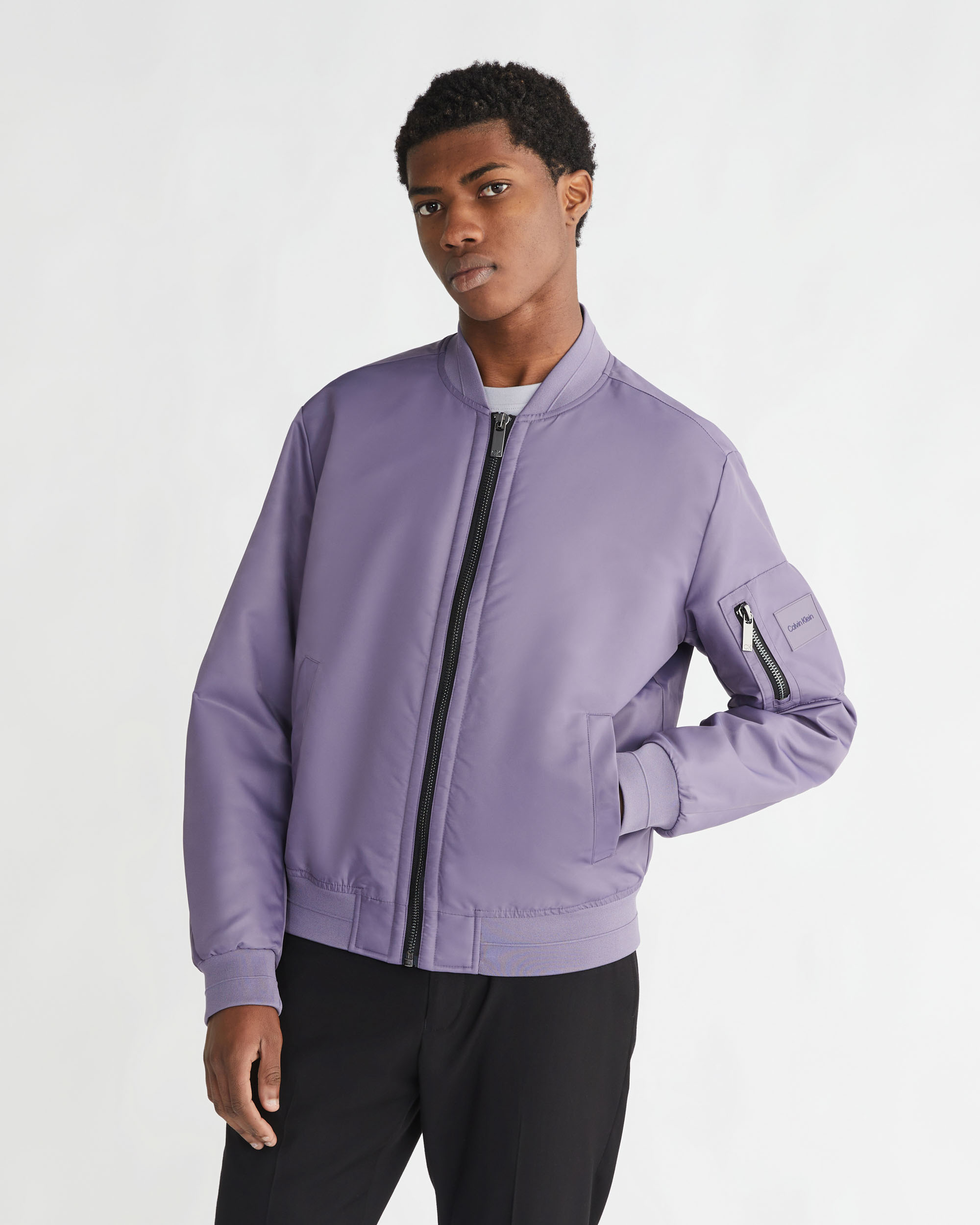 Fuschia hotsell bomber jacket