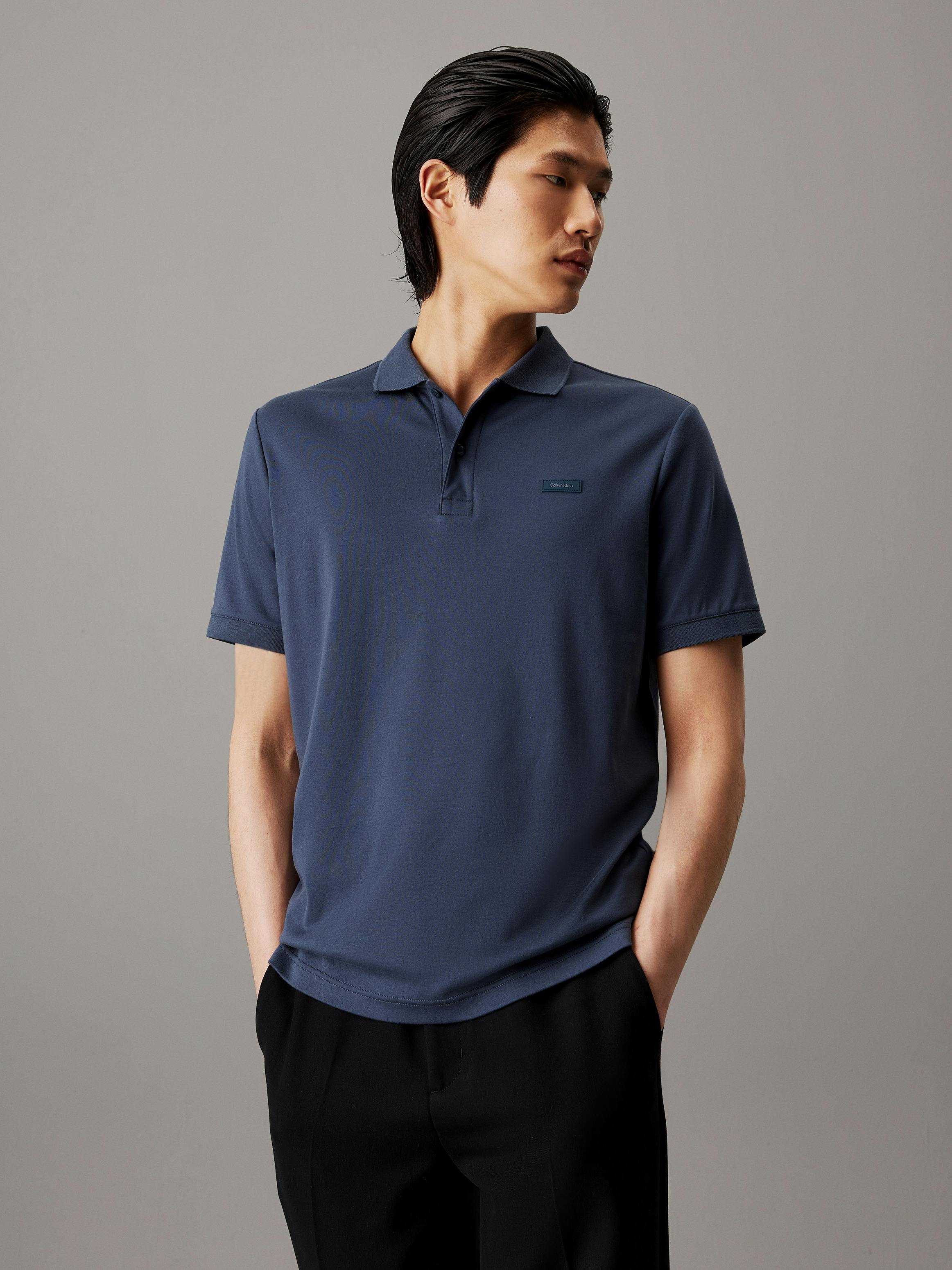 Slim Smooth Cotton Polo Shirt
