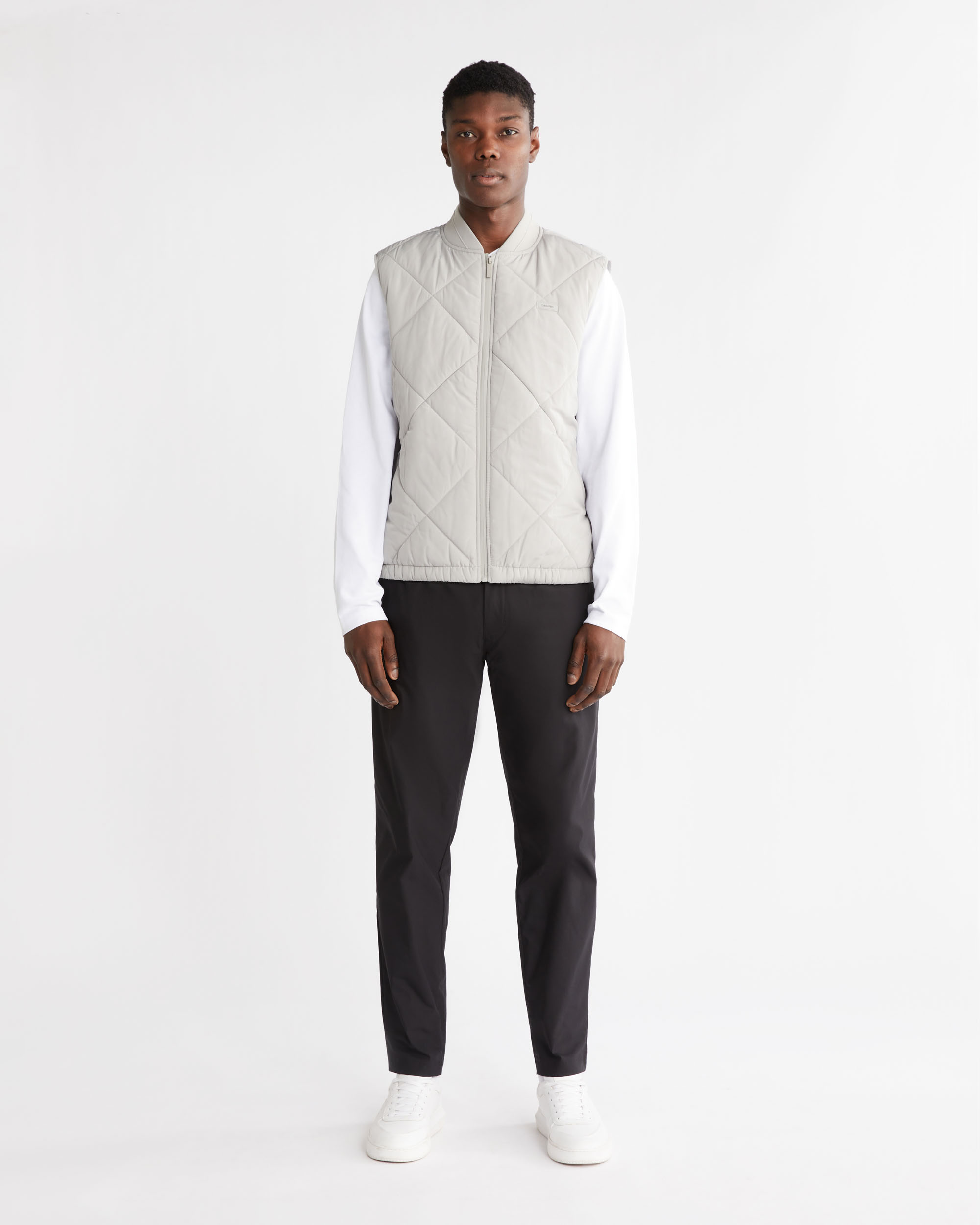 TWILL SLOUCH VEST MIDNIGHT