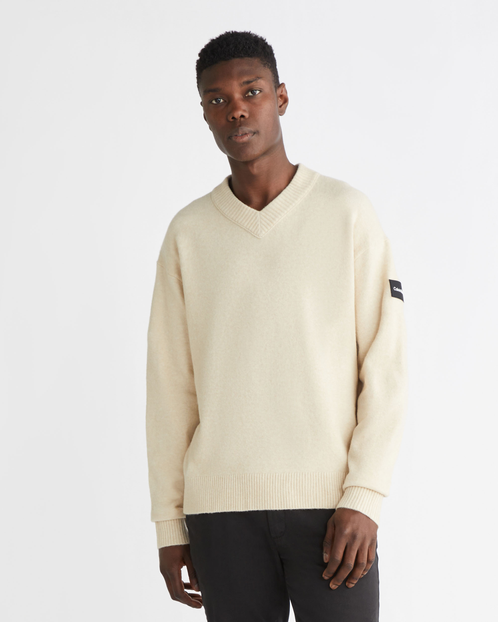 Wool blend jumper sales