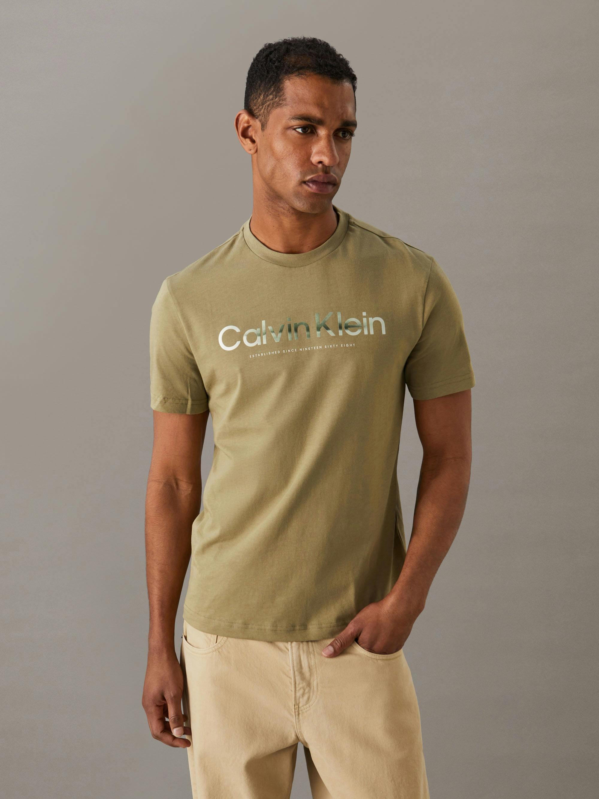 Tシャツ・カットソー Logo Cotton T-shirt Calvin Klein｜(W)【公式ショップ】 カルバンクライン CK LOGO