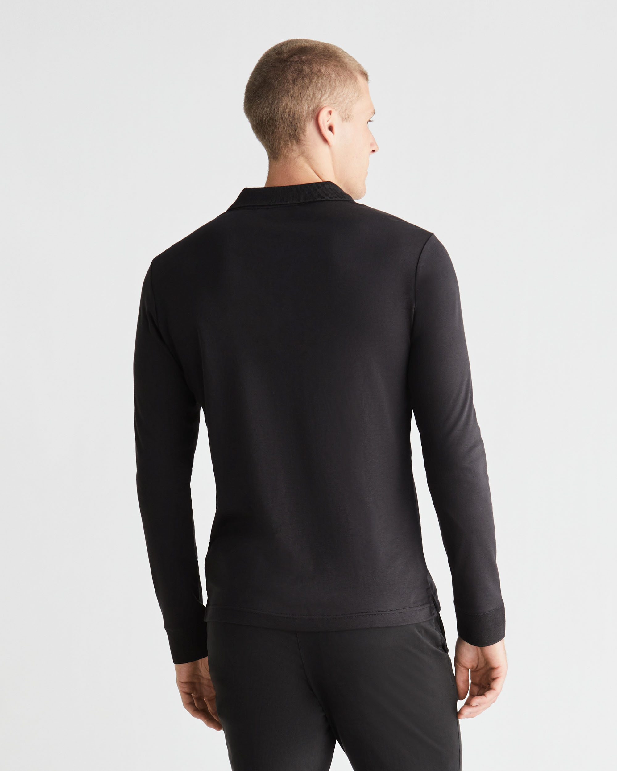 Slim Long Sleeve Polo Shirt | Calvin Klein