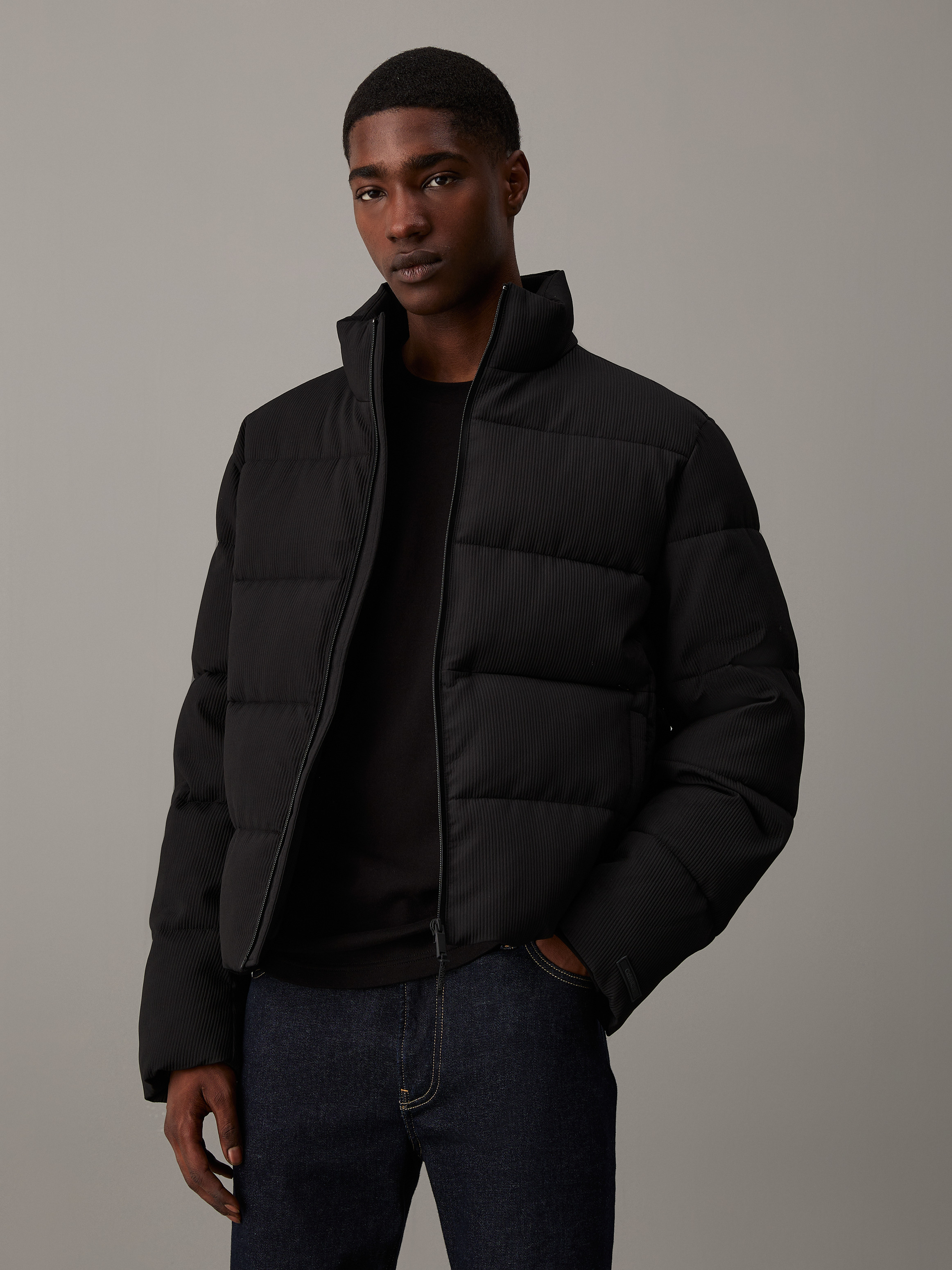 【 】QUILTED POLY TWILL PUFFER JACKET Callaway - Men's Quilted Puffer Jacket – Threadfellows