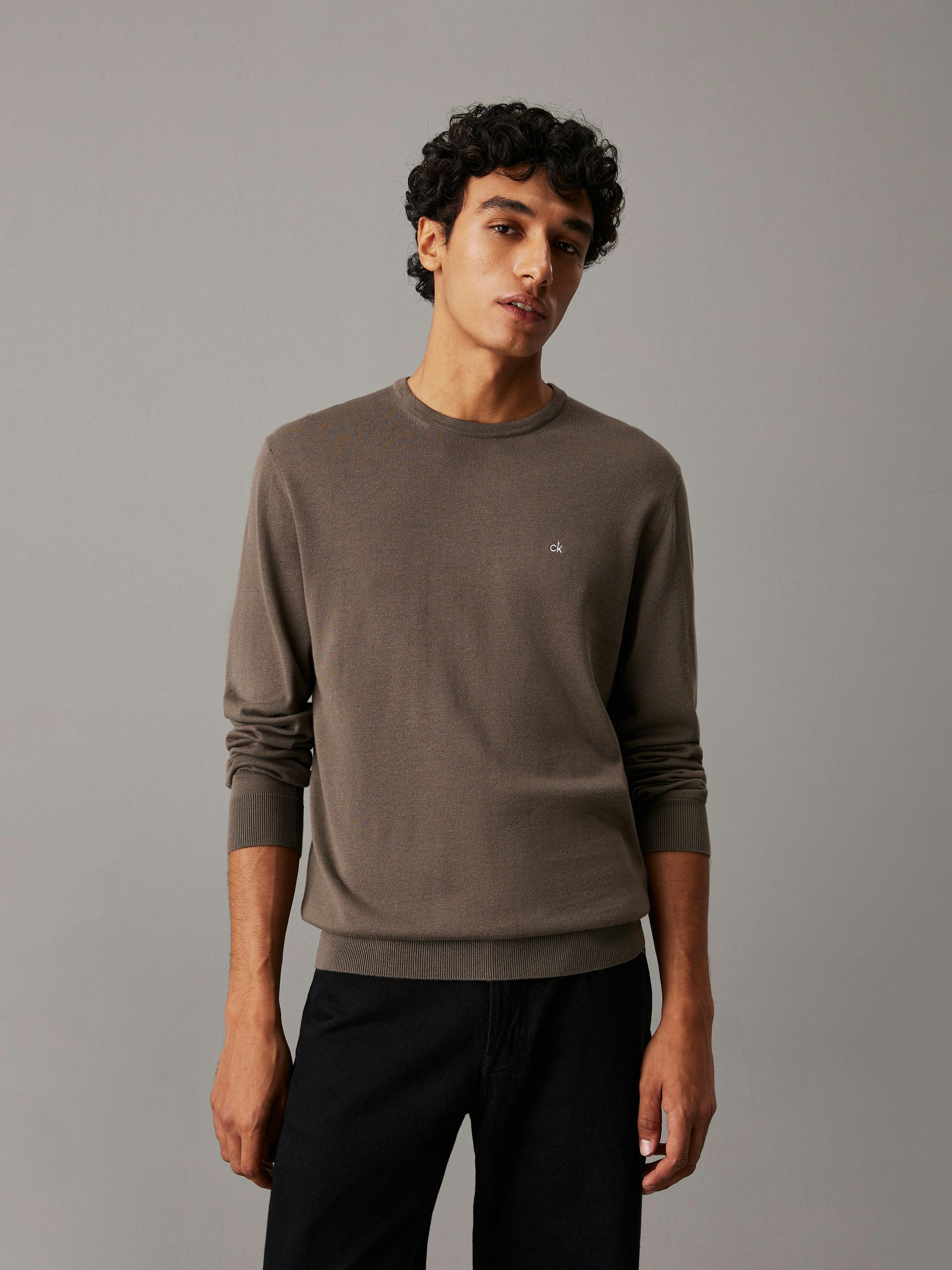 Cotton Silk Jumper Calvin Klein - Main Image