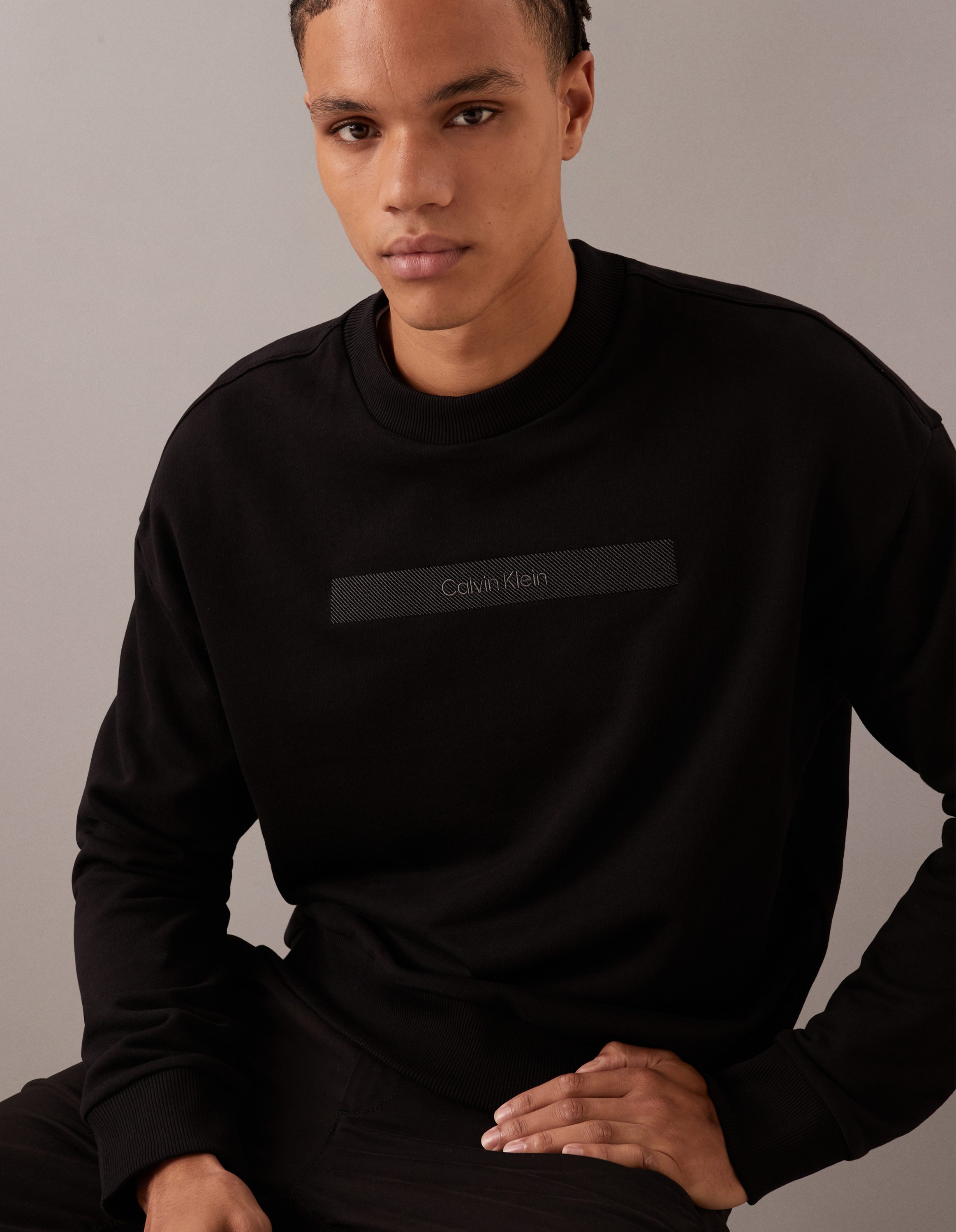 Embroidered Logo Sweatshirt | Calvin Klein