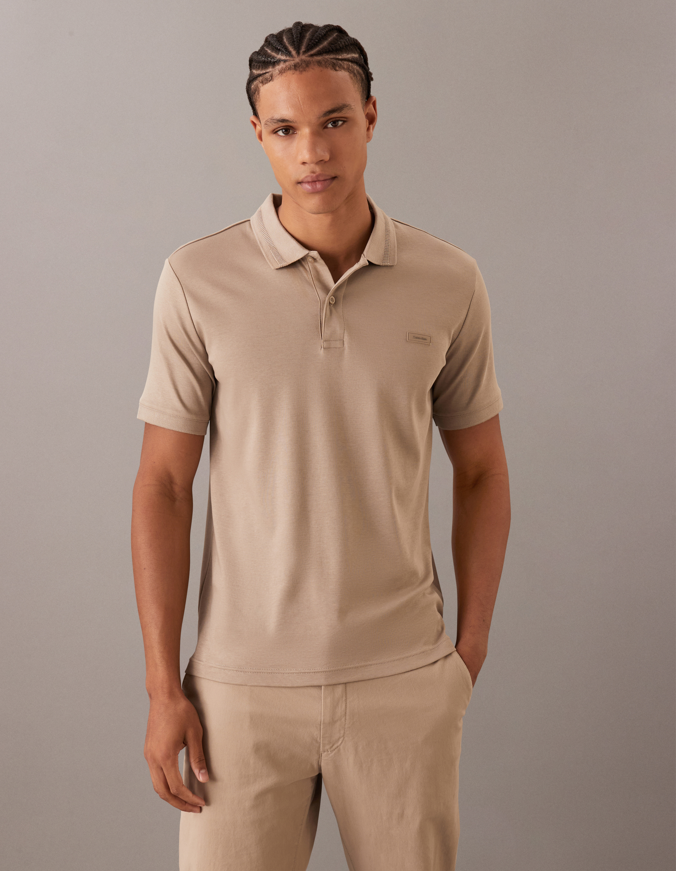 Relaxed Jersey Short Sleeve Shirt | Calvin Klein
