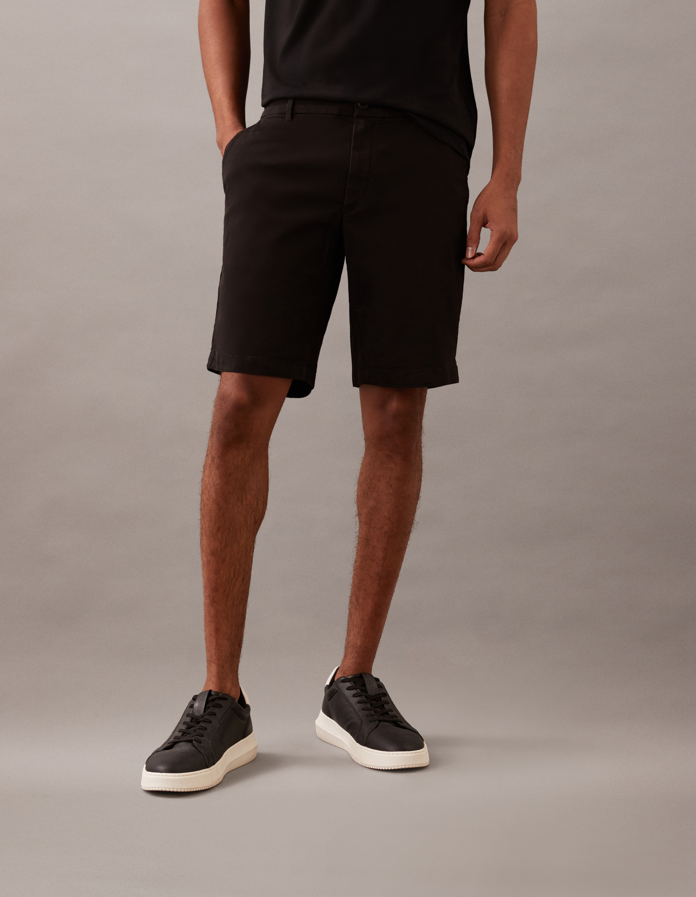 Modern Twill Slim Chino Shorts