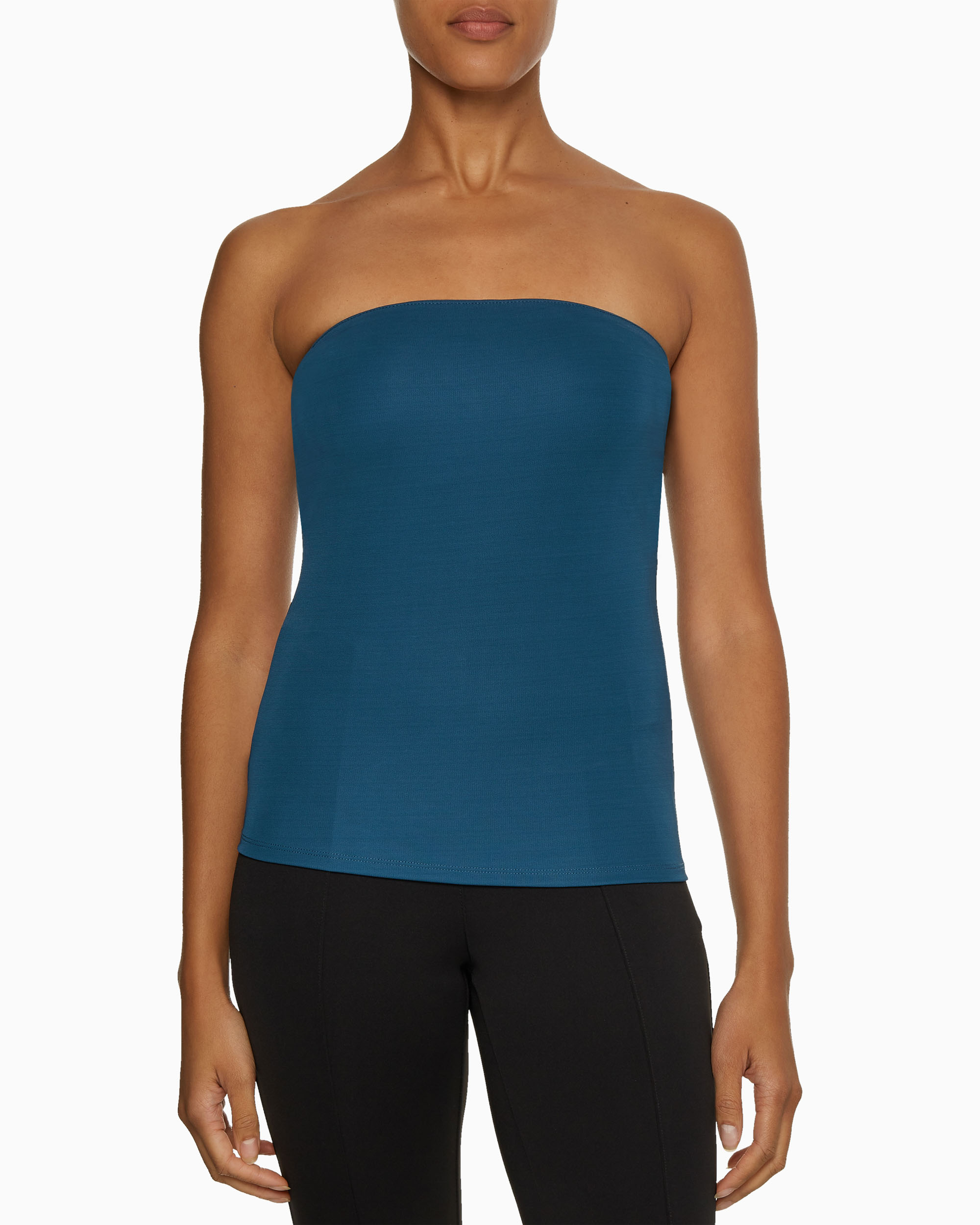 Crepe Bandeau Top Calvin Klein