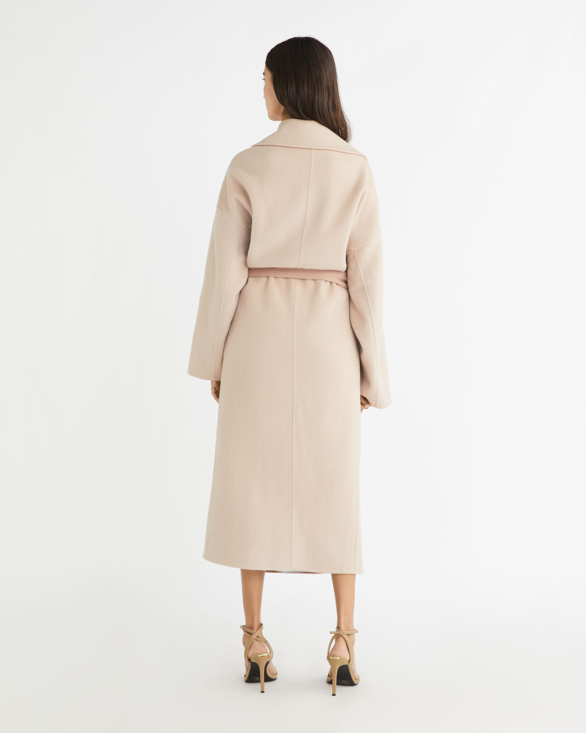Reversible Wool Wrap Coat | Calvin Klein