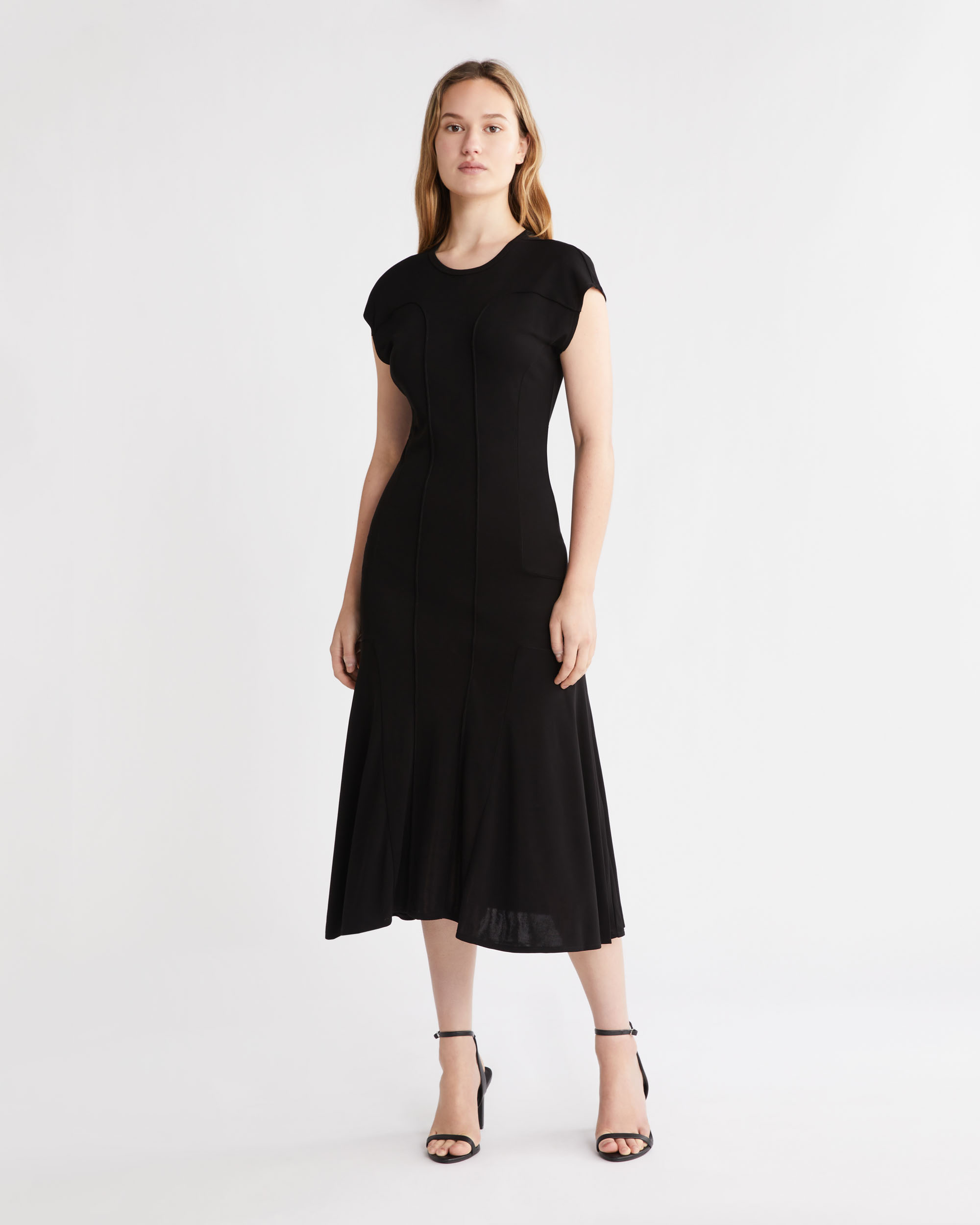 Fluid Flared Dress Calvin Klein