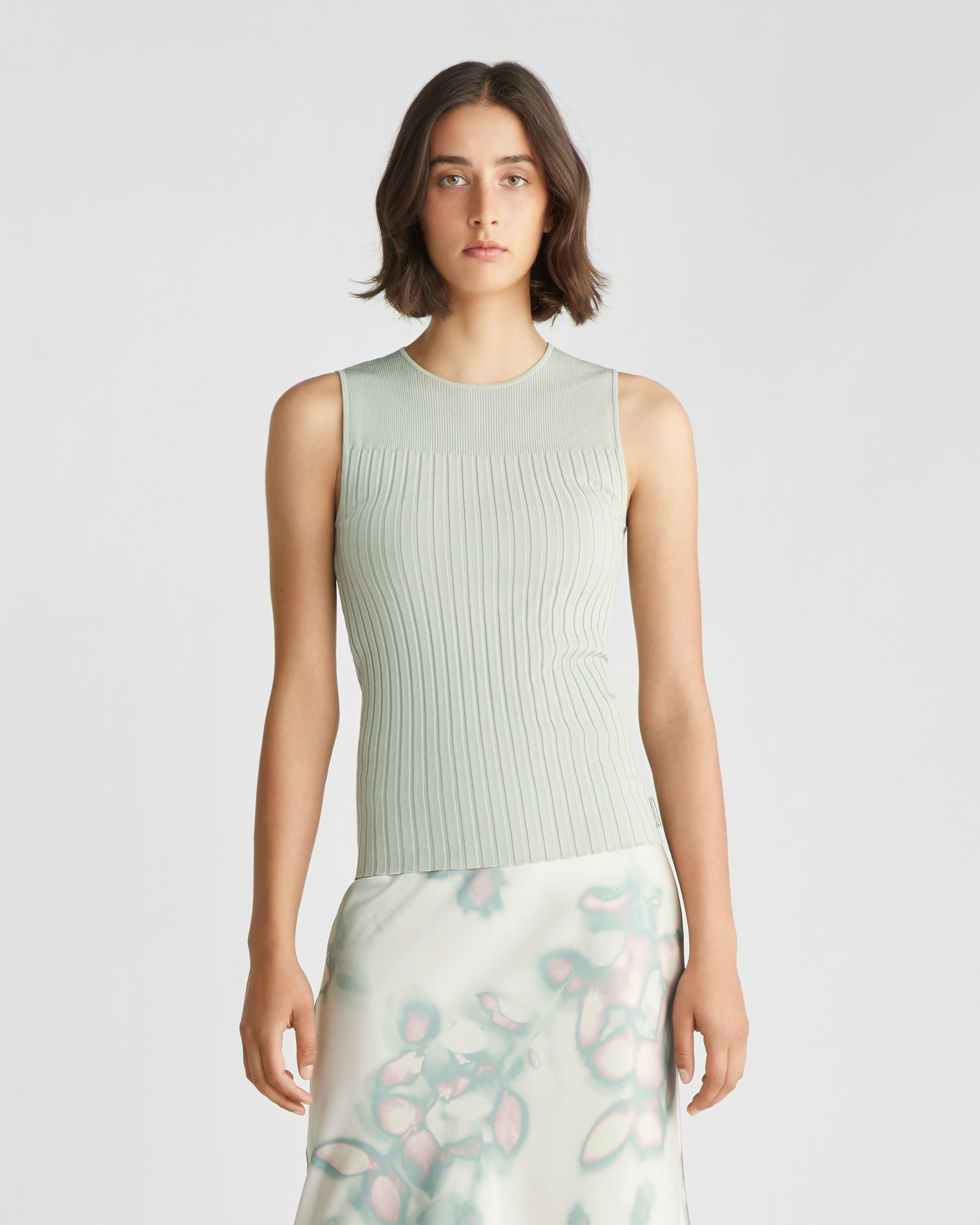 Calvin klein 2024 ribbed tank