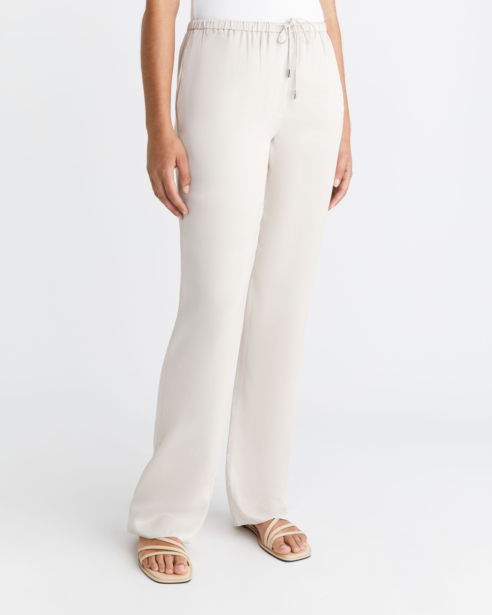 Satin Straight Leg Pants | Calvin Klein