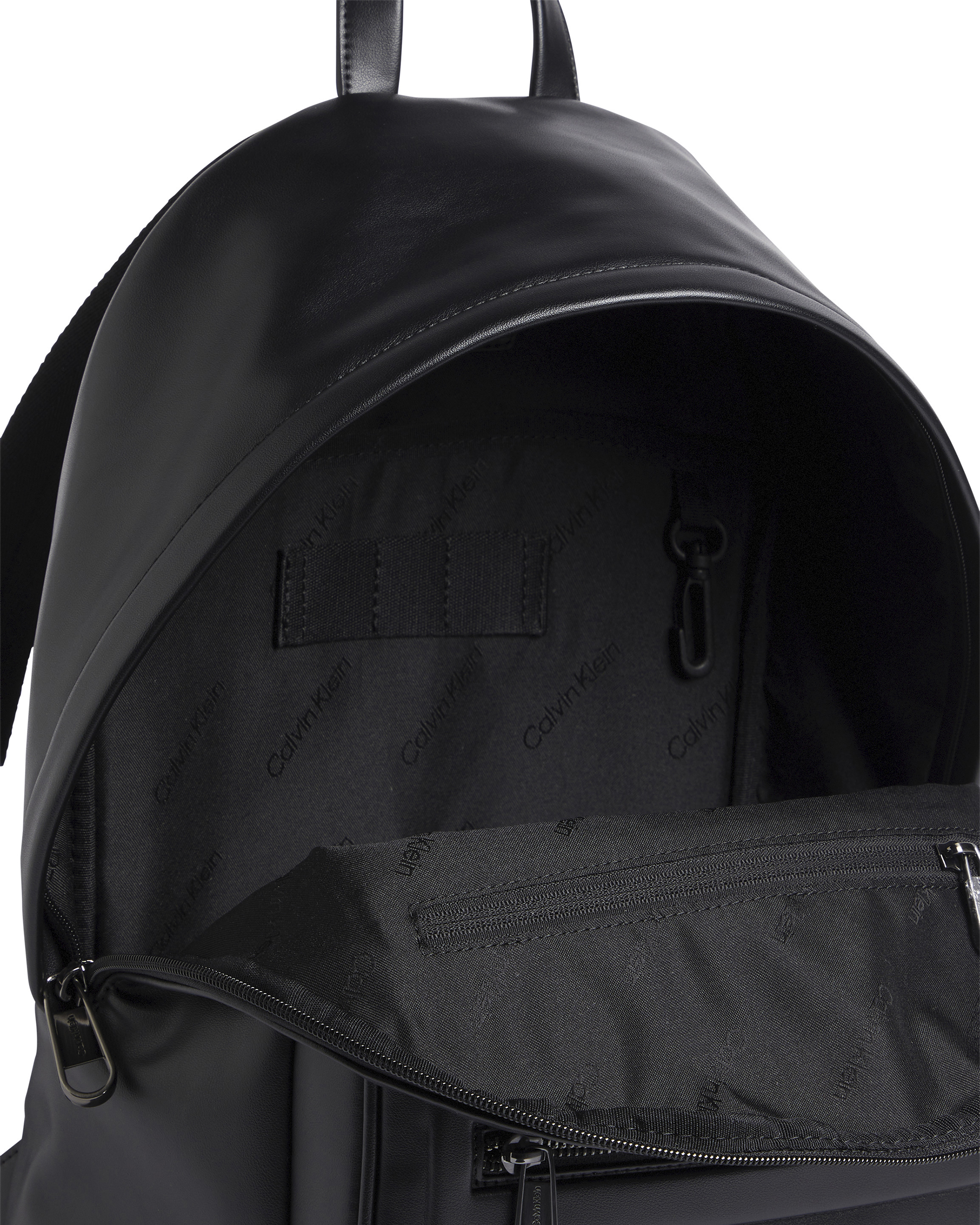 Faux Leather Backpack Calvin Klein