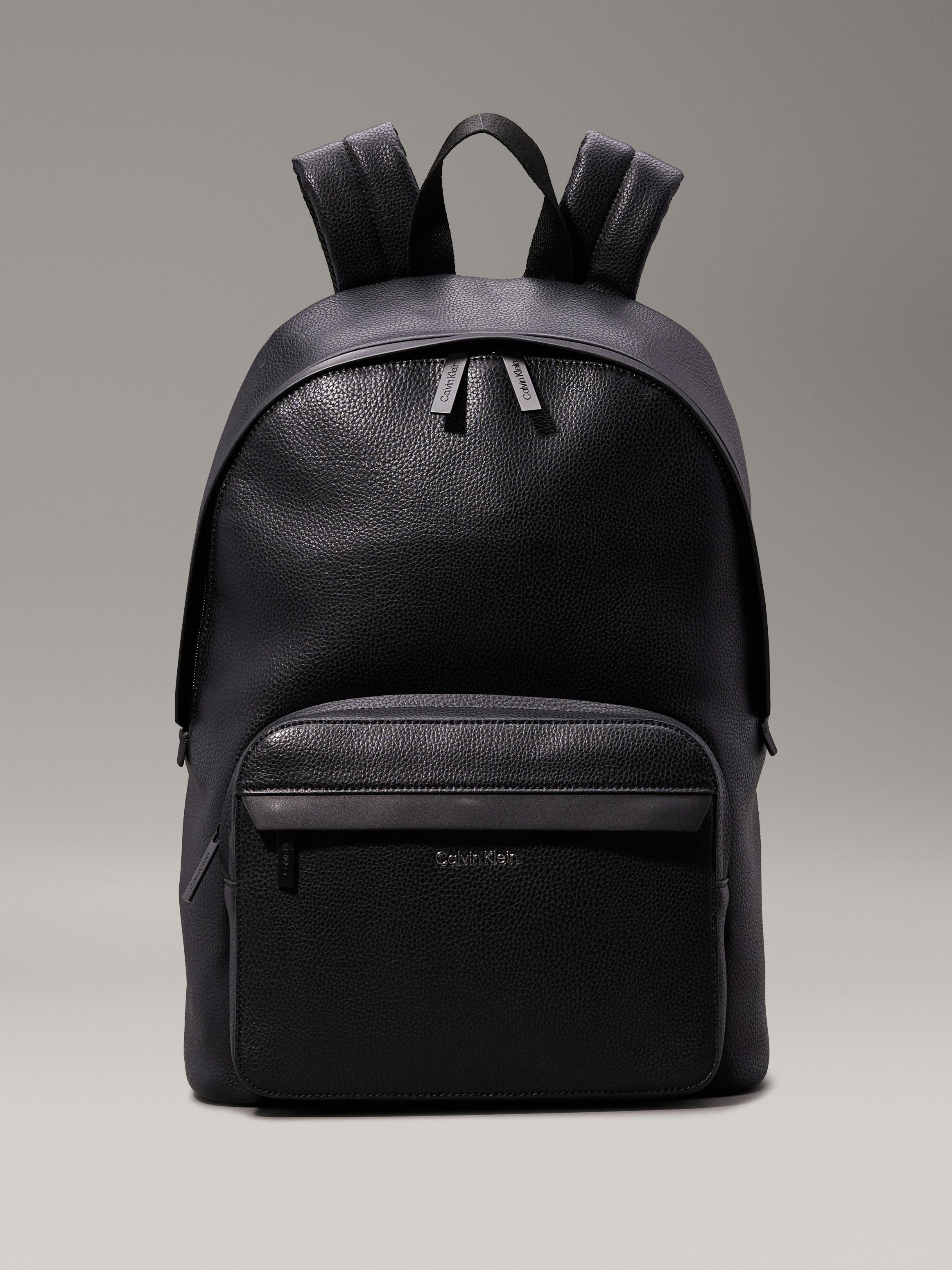 Black Calvin Klein Rucksack Leder Klein Jeans Calvin Klein