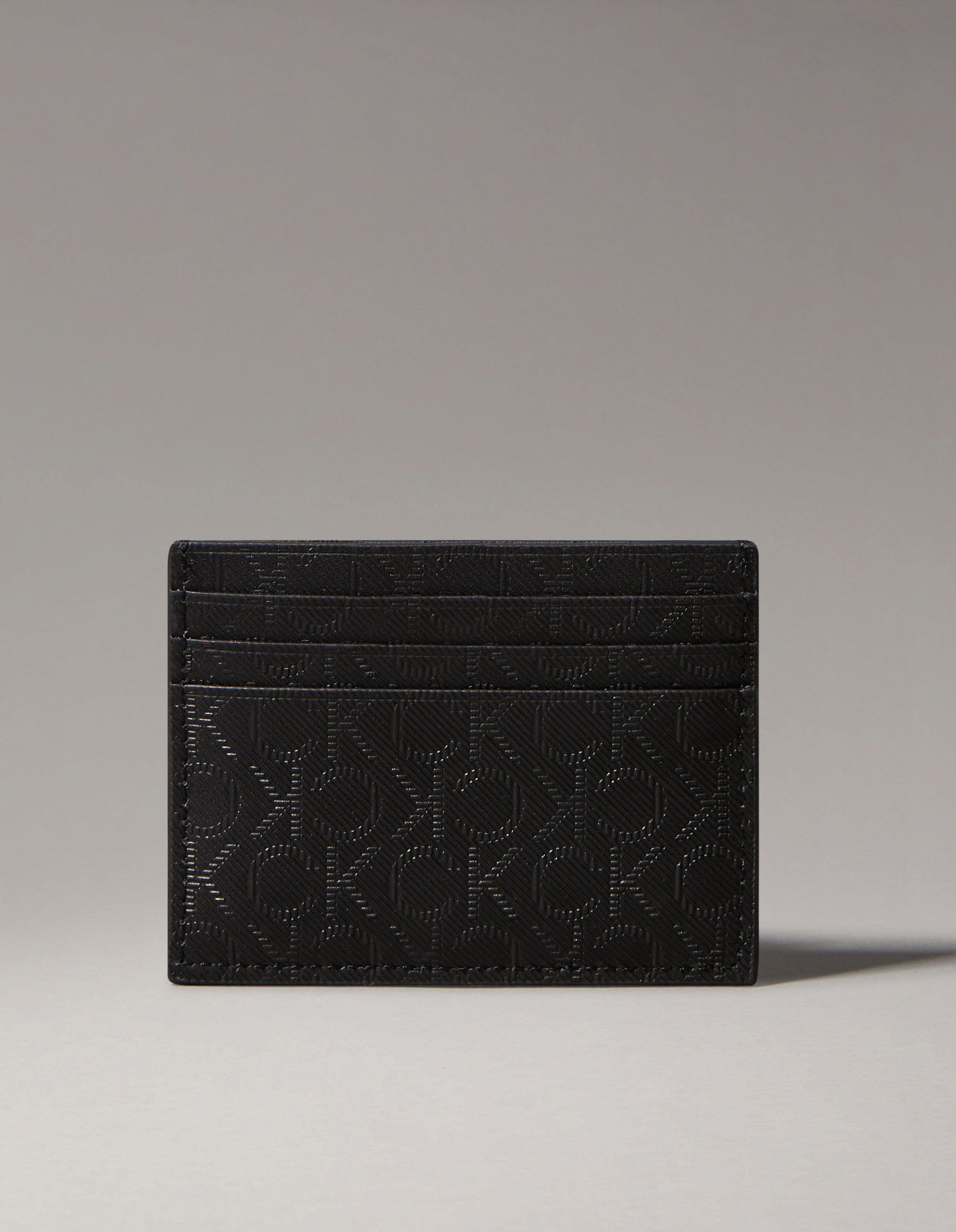 Monogram Leather Cardholder | Calvin Klein