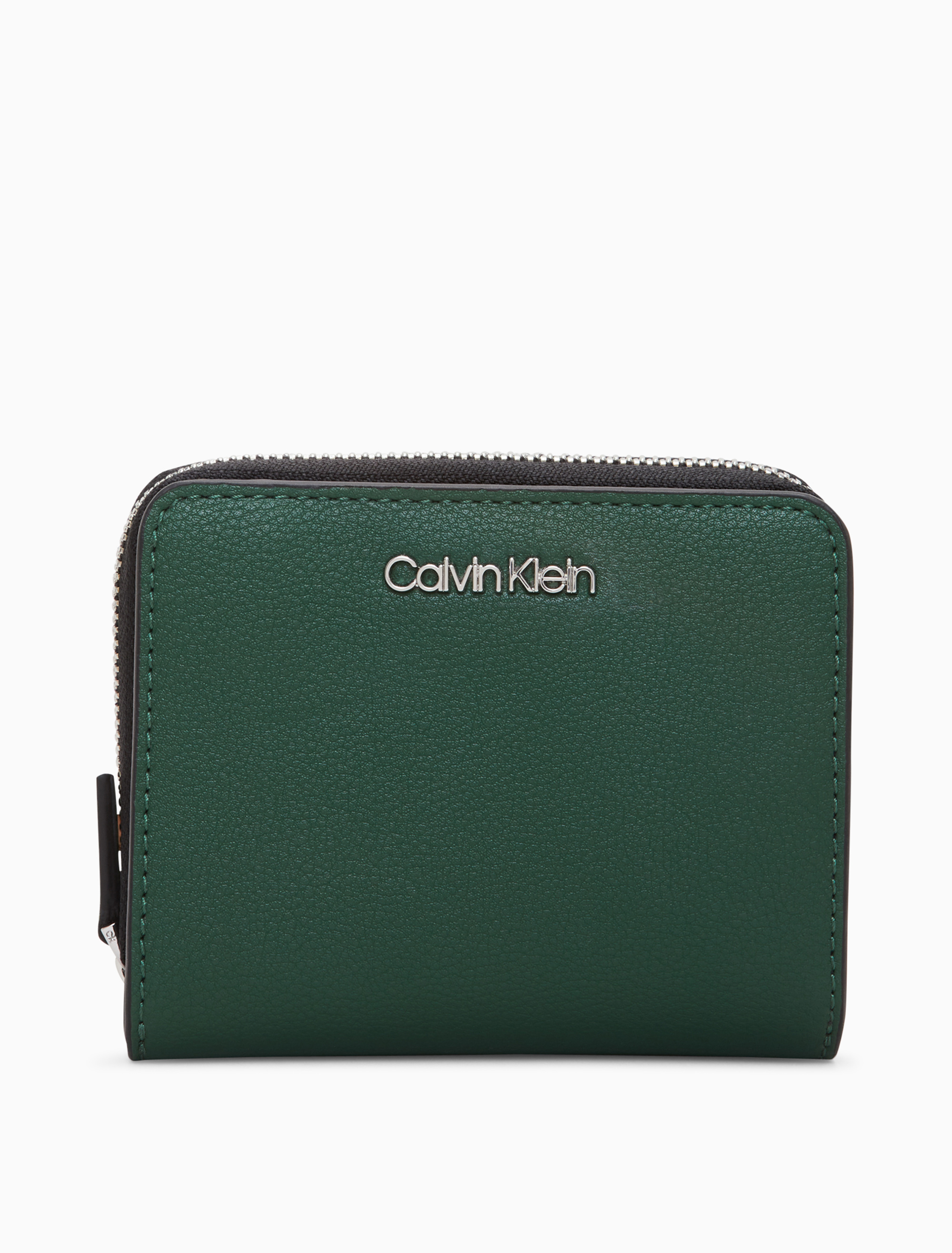 calvin klein zipper wallet