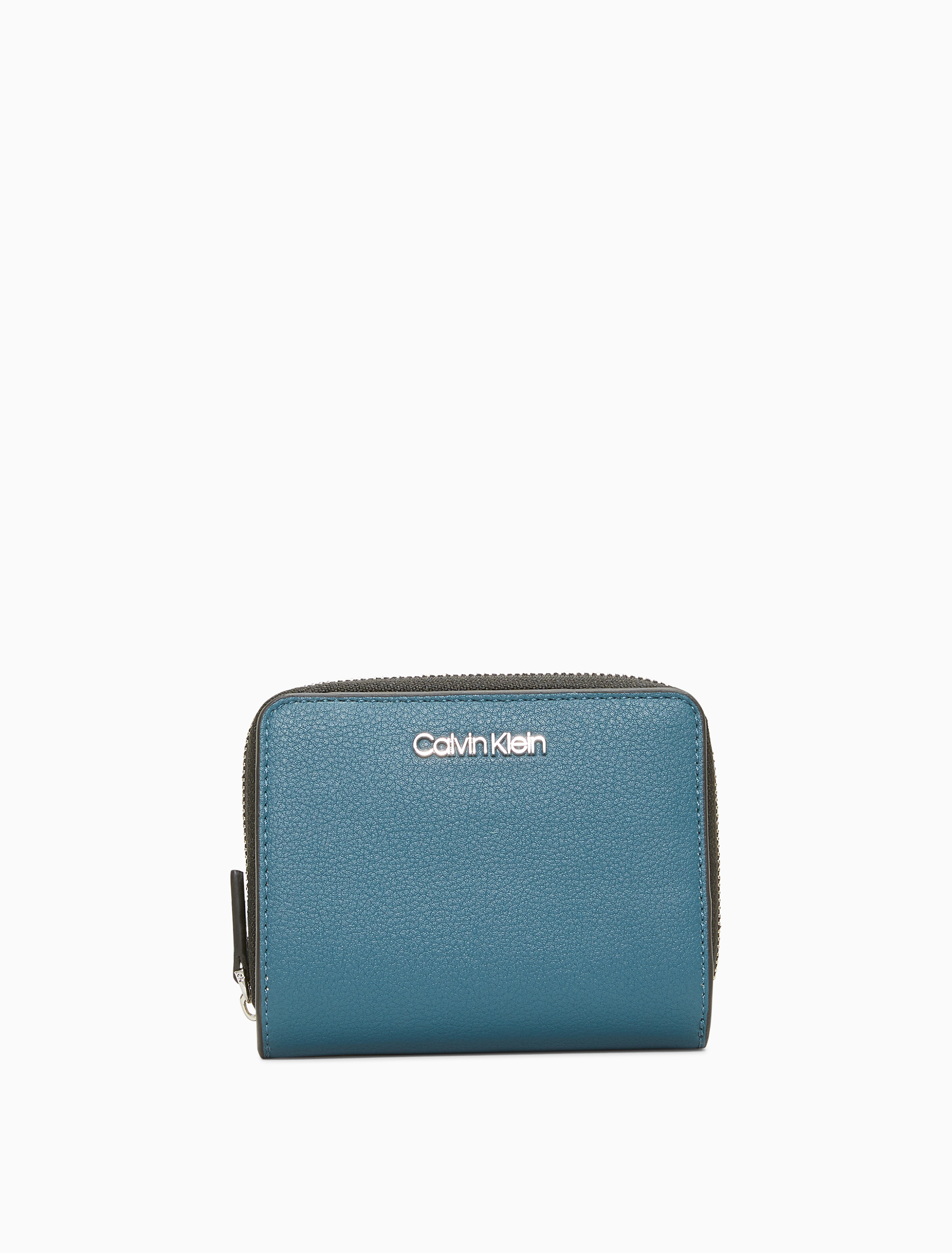 calvin klein zipper wallet