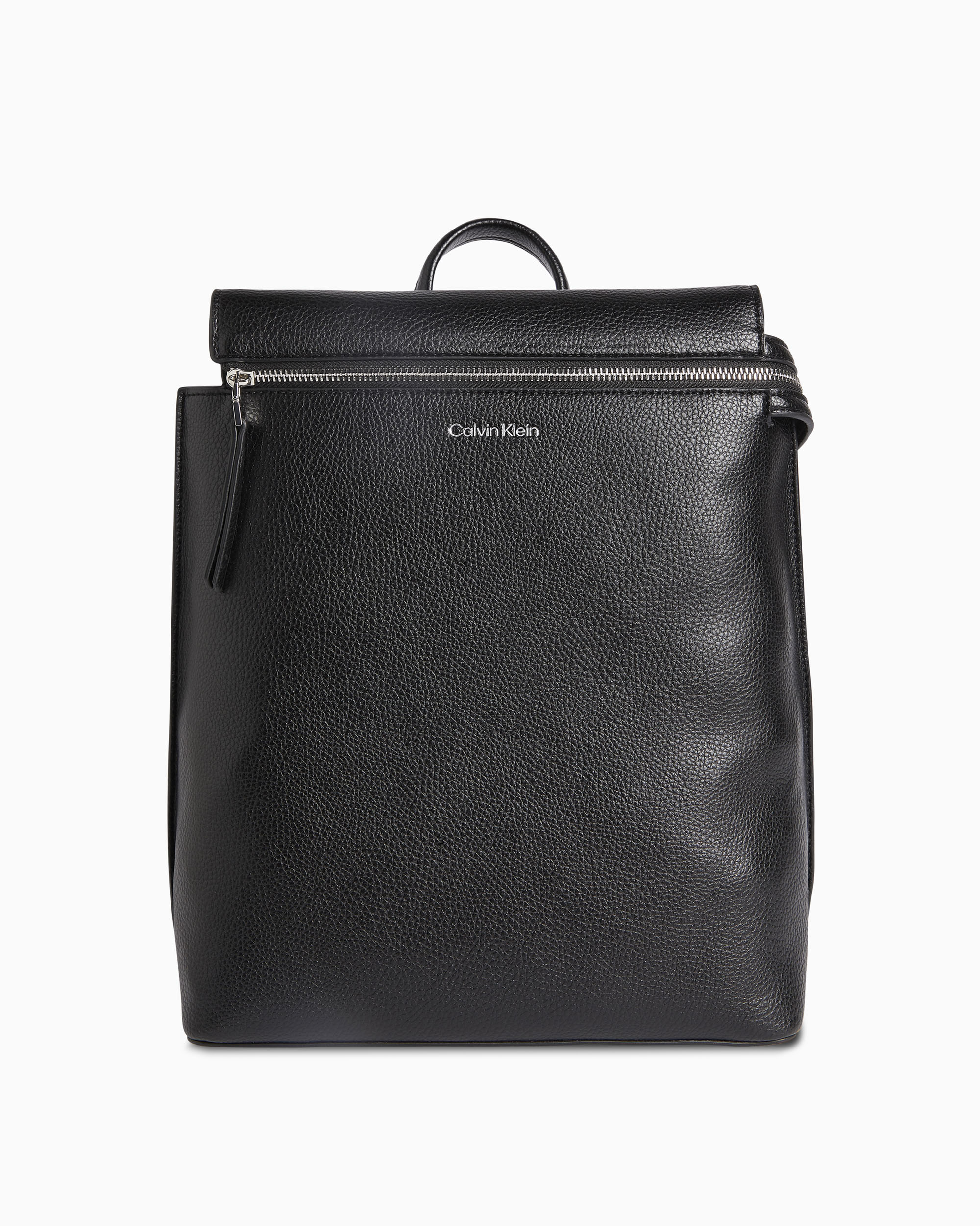 Calvin klein faux clearance leather backpack