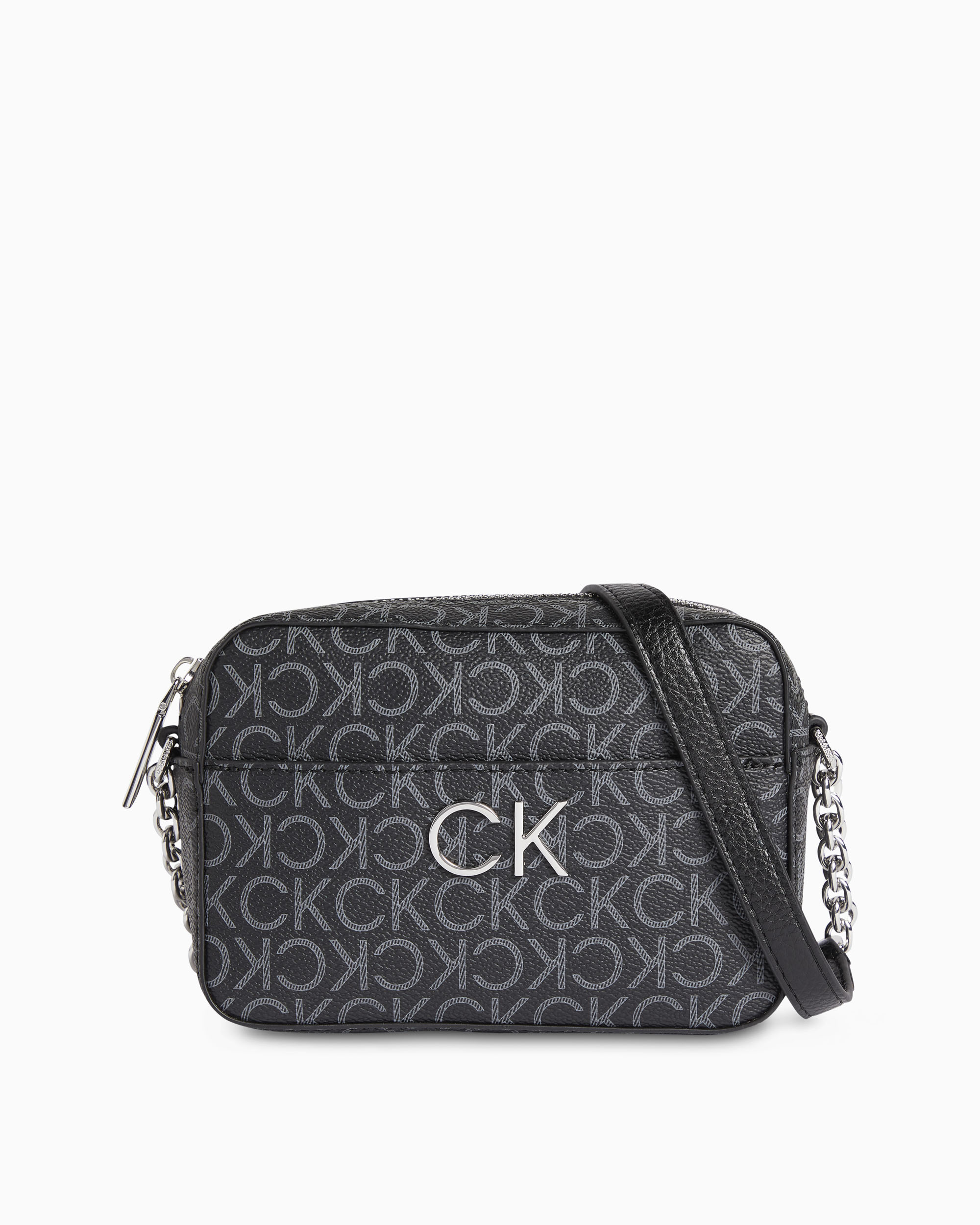 calvin klein logo crossbody bag