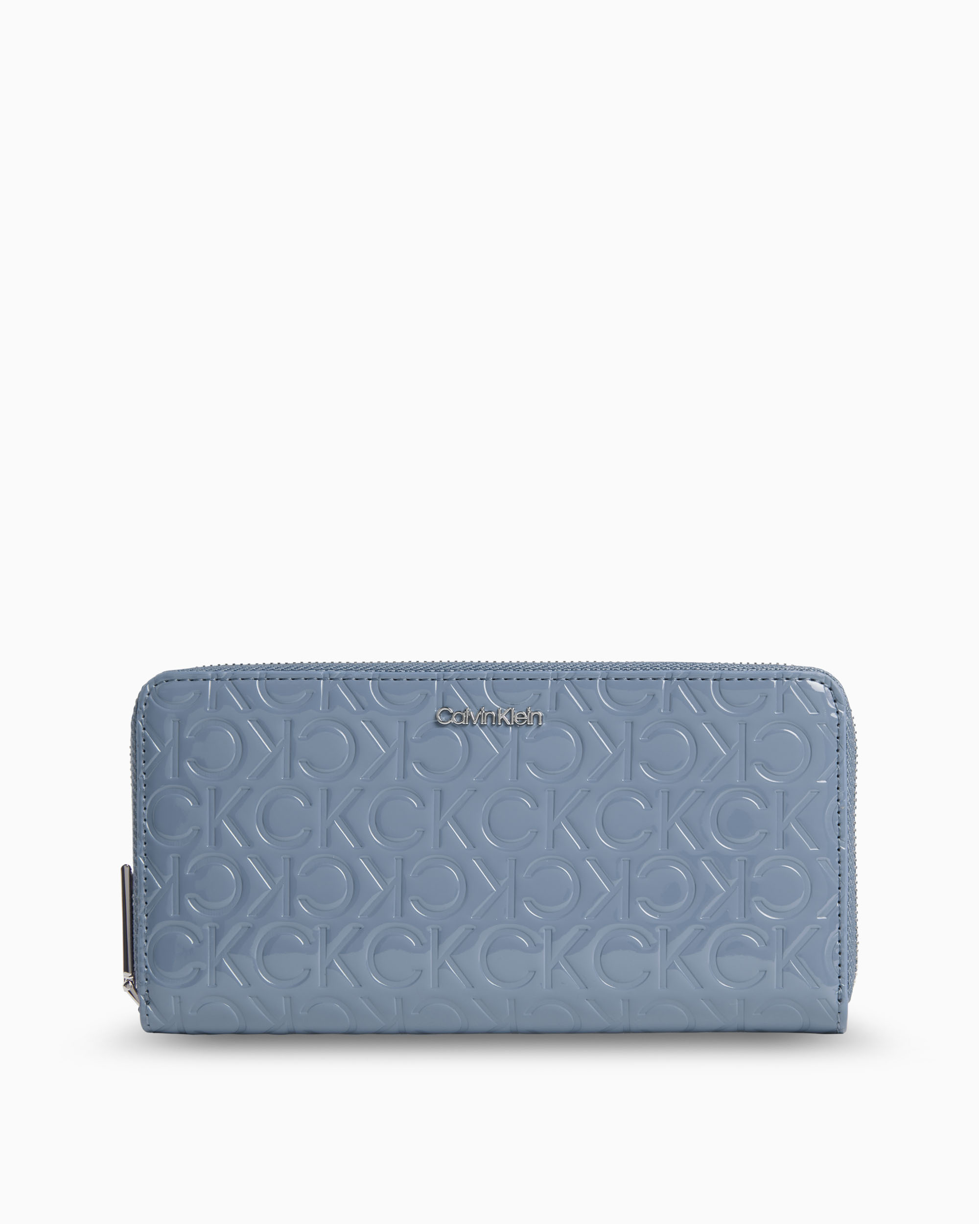 calvin klein zip wallet