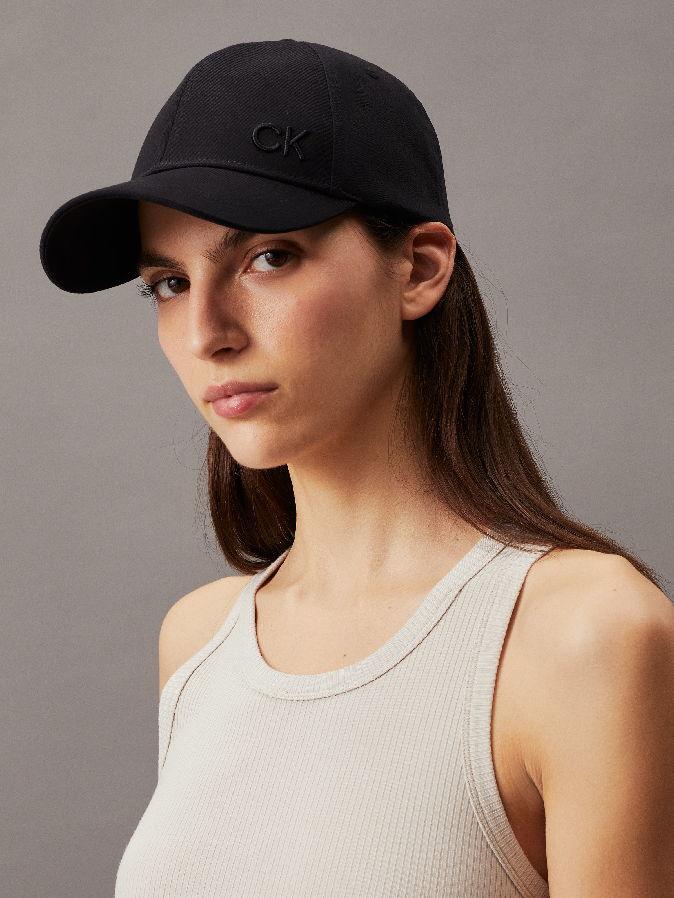 Cotton Twill Logo Cap | Calvin Klein