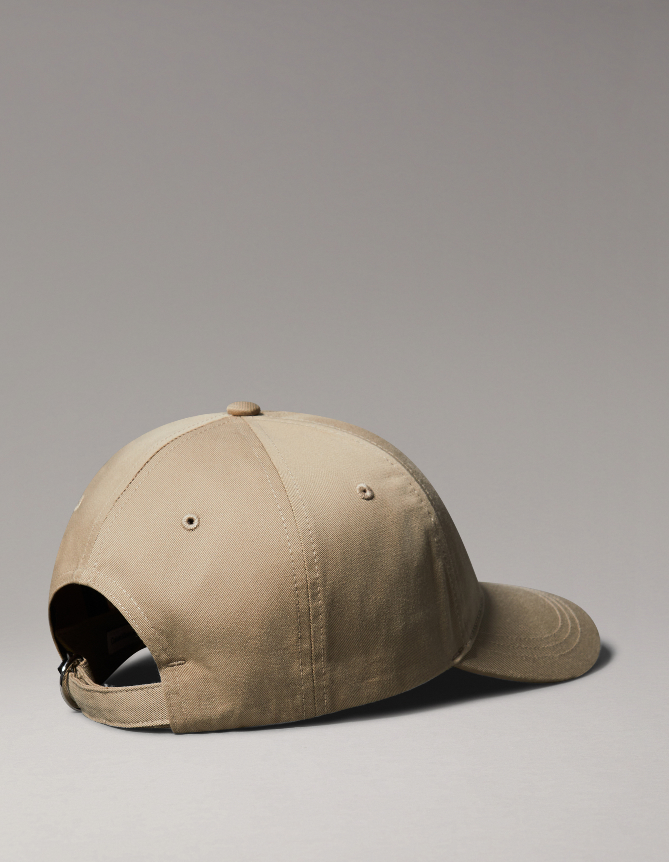 【 】CKJ Monogram Embroidered Ball Cap_BEIGE Calvin Klein Jeans Monogram Embroidered Cap, Beige & Black