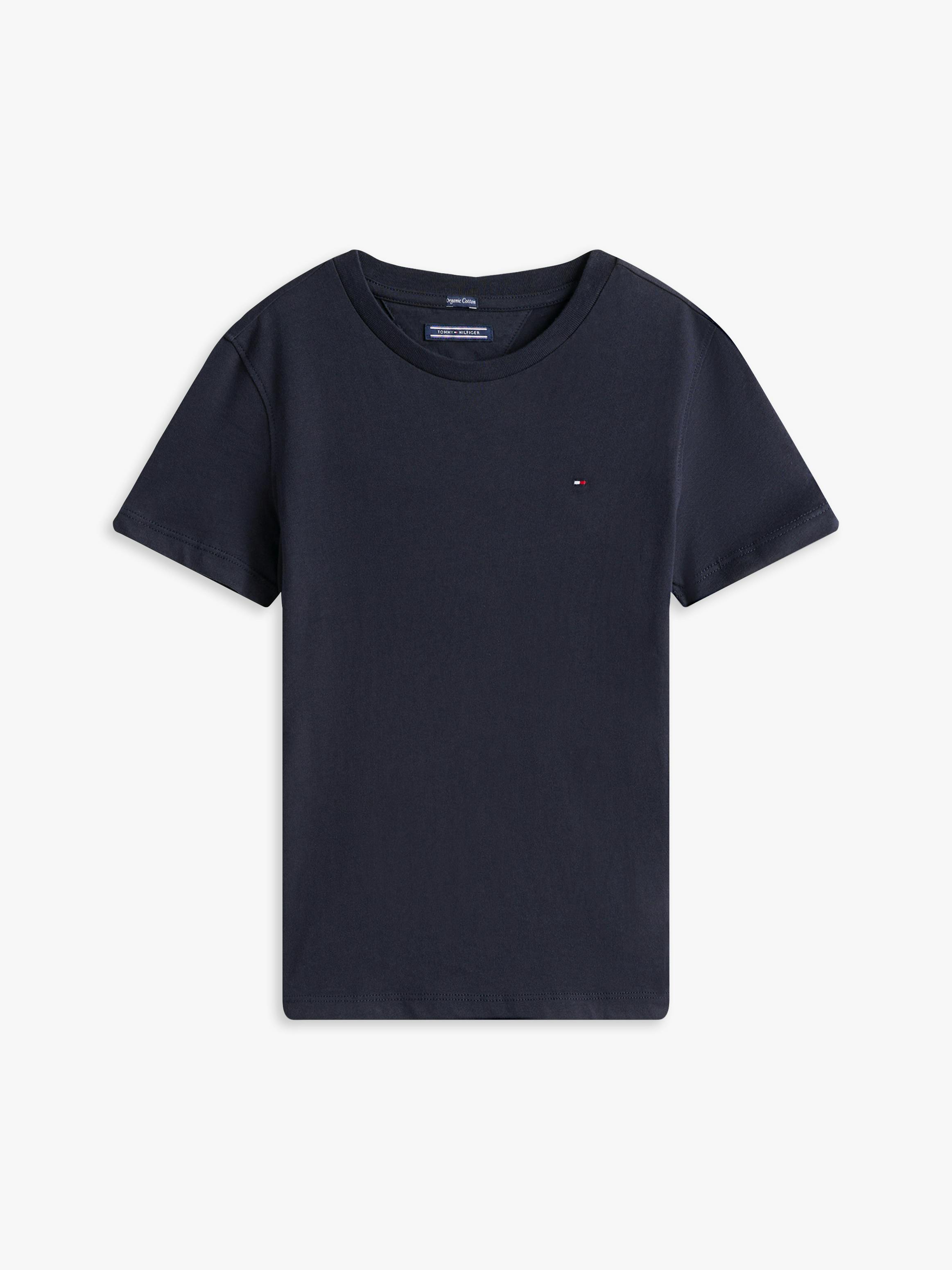 Boys 3-7 Basic Crew Knit Short Sleeve T-Shirt