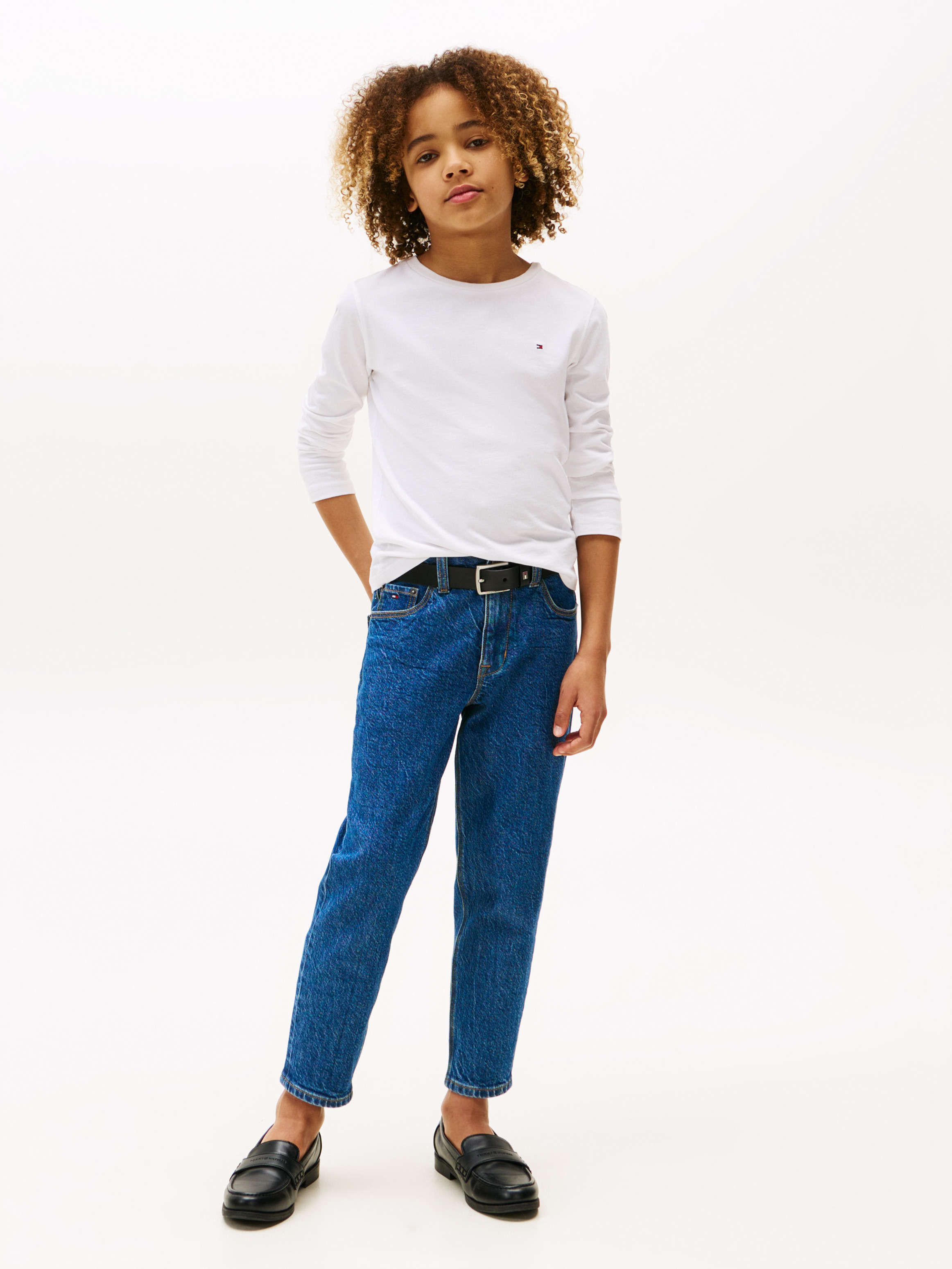トップス KAI know thyself T-shirt M Boys 8-16 Basic Crew Knit Long Sleeve T-Shirt | T-Shirts