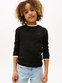 Boys 8-16 Basic Crew Knit Long Sleeve T-Shirt