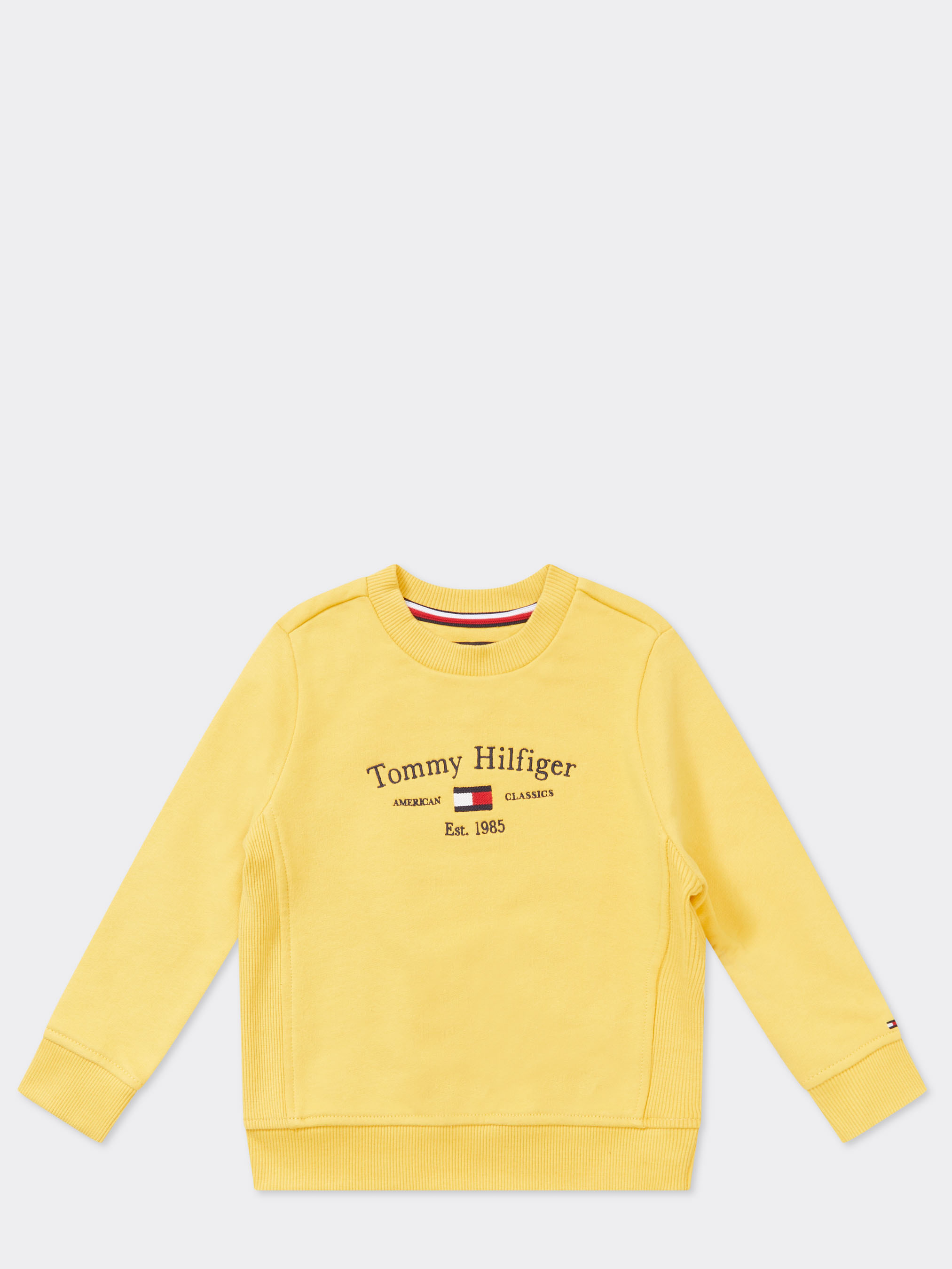 Yellow store tommy jumper