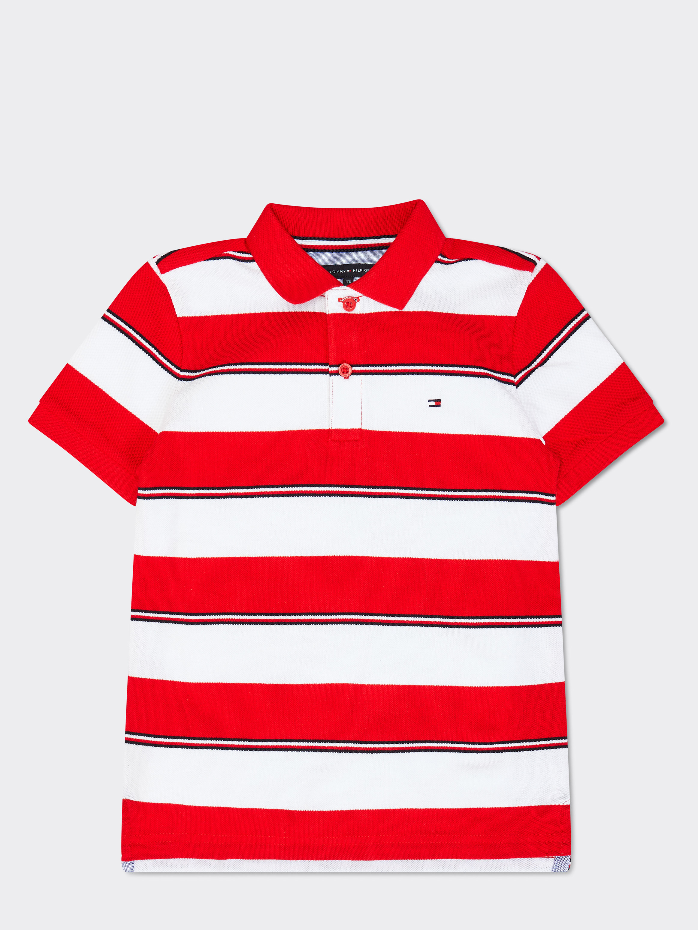 Boys 3-7 Mixed Stripe Polo | Polo Shirts | Tommy Hilfiger