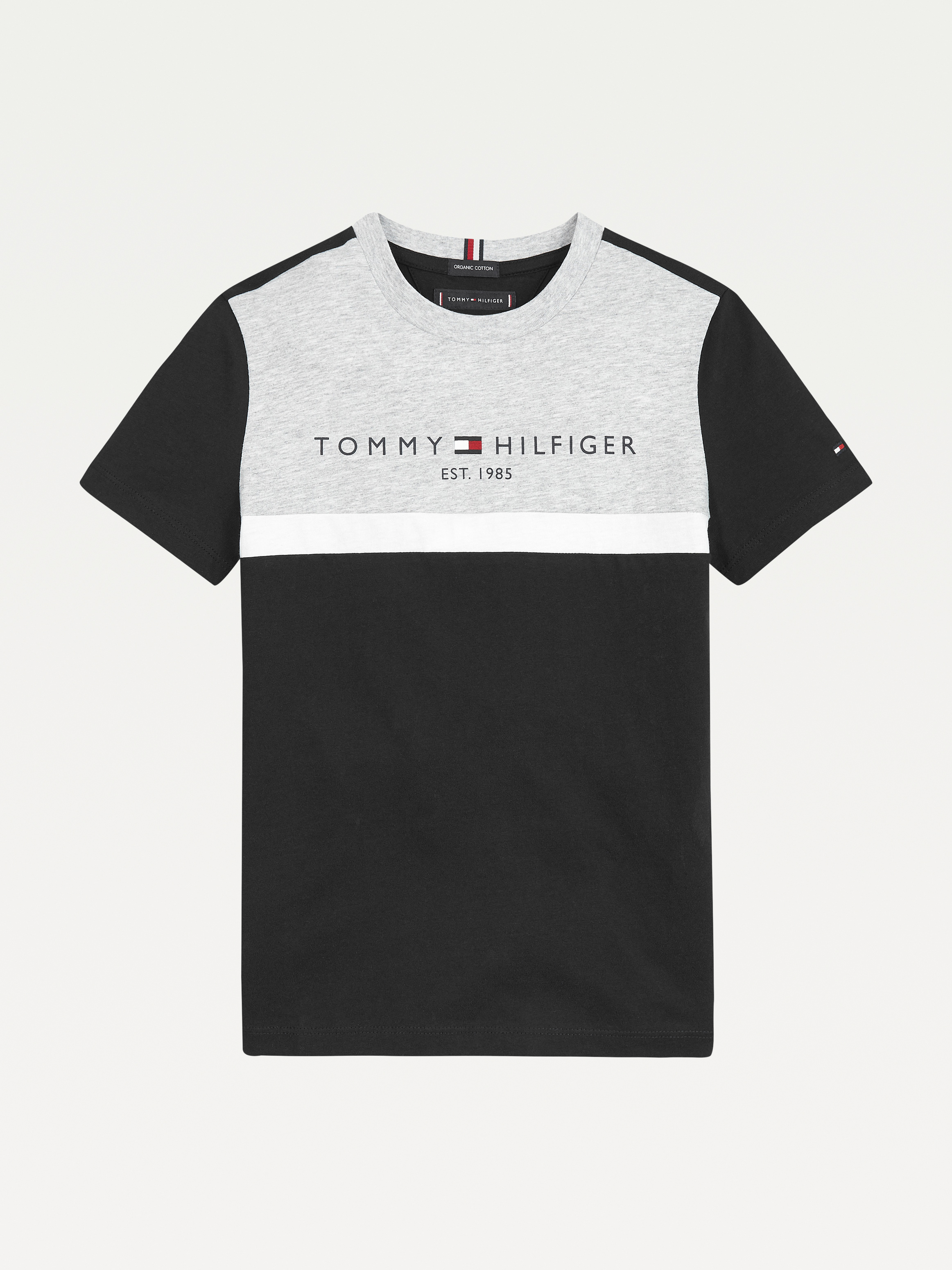 tommy hilfiger colour block t shirt