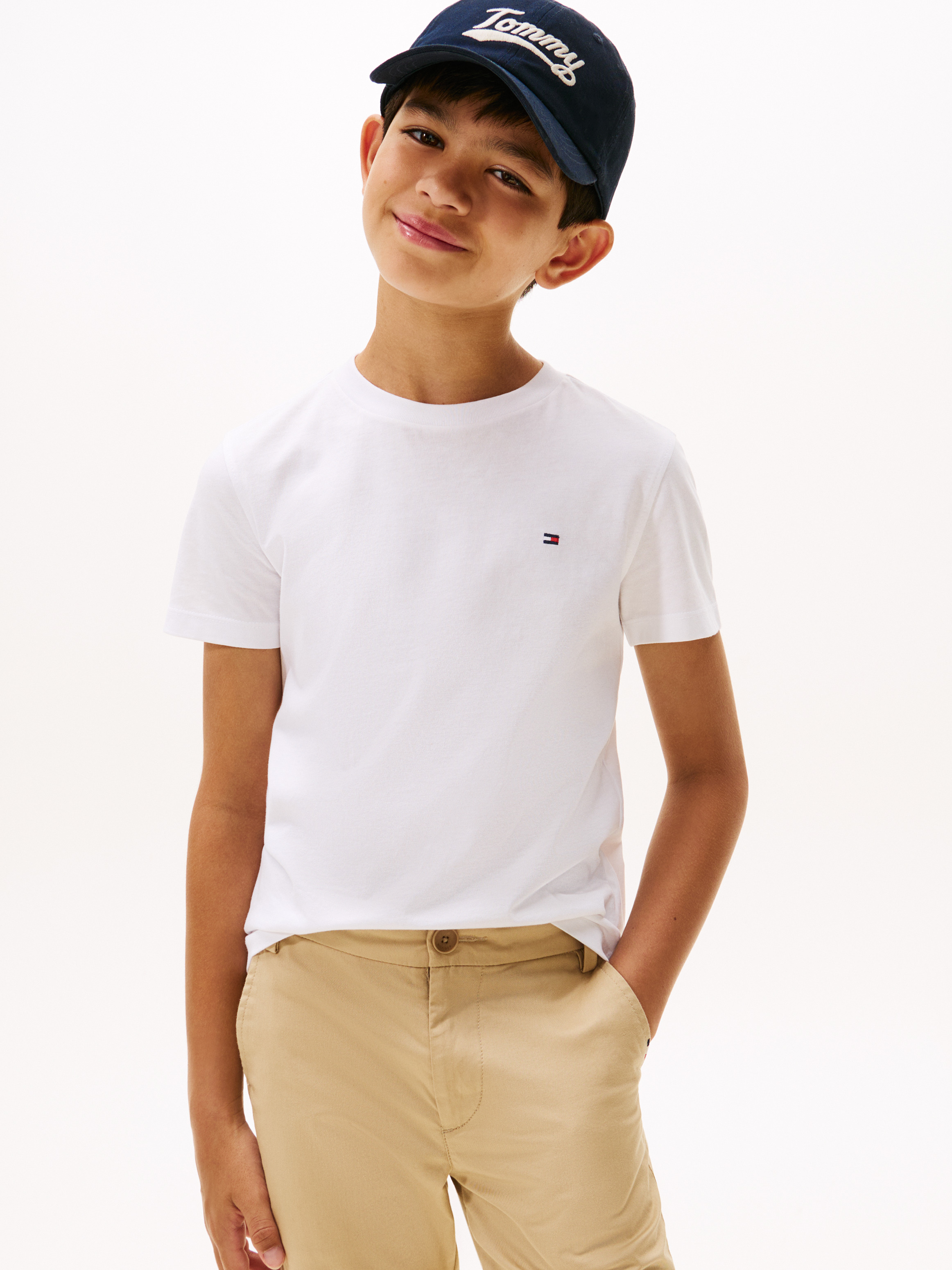 Boys 8-16 Essential Organic Cotton T-Shirt
