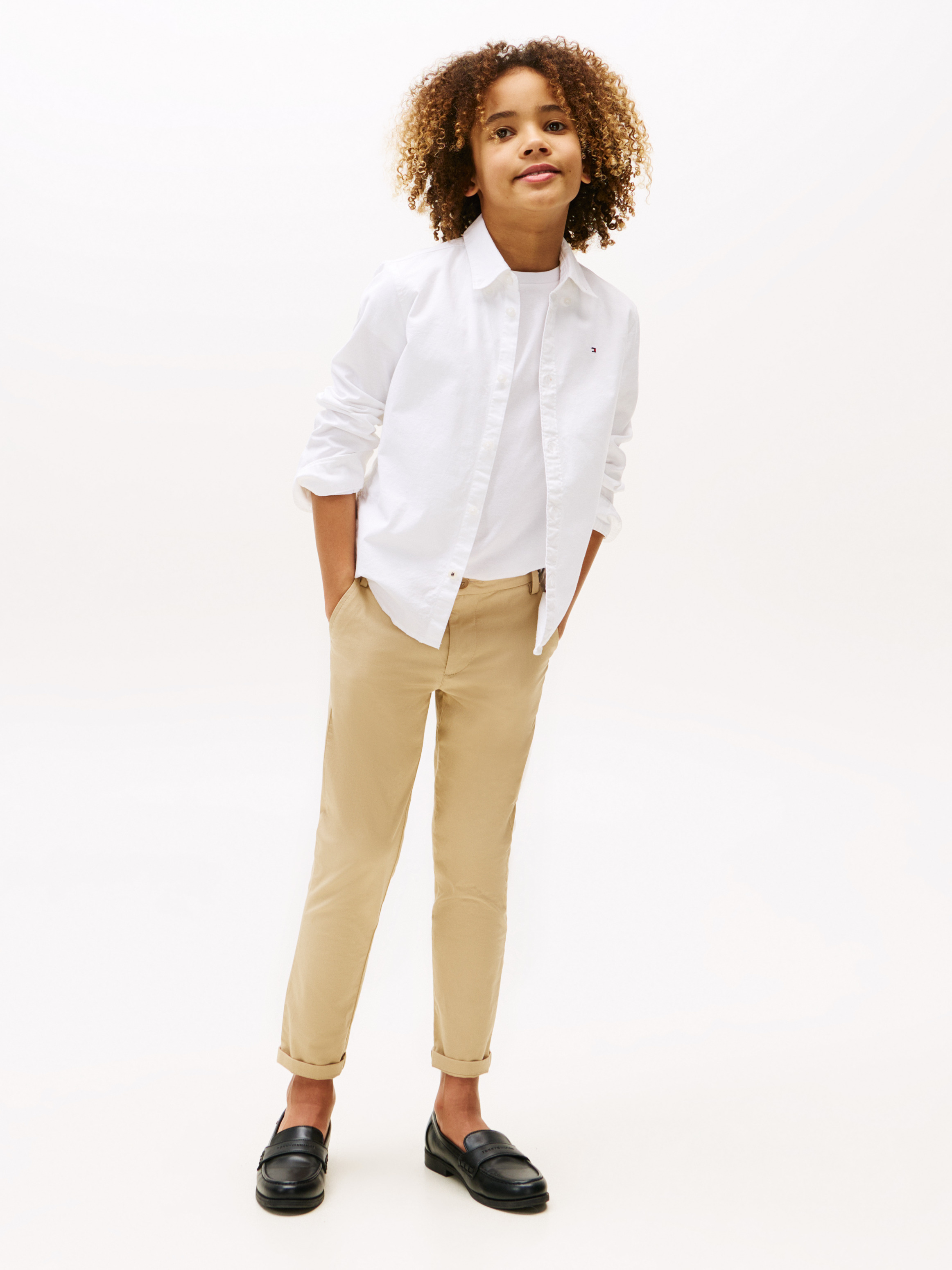 ストライプシャツ(White) - 60cm(SD13Boy)（SD13 Boy）｜DOLK