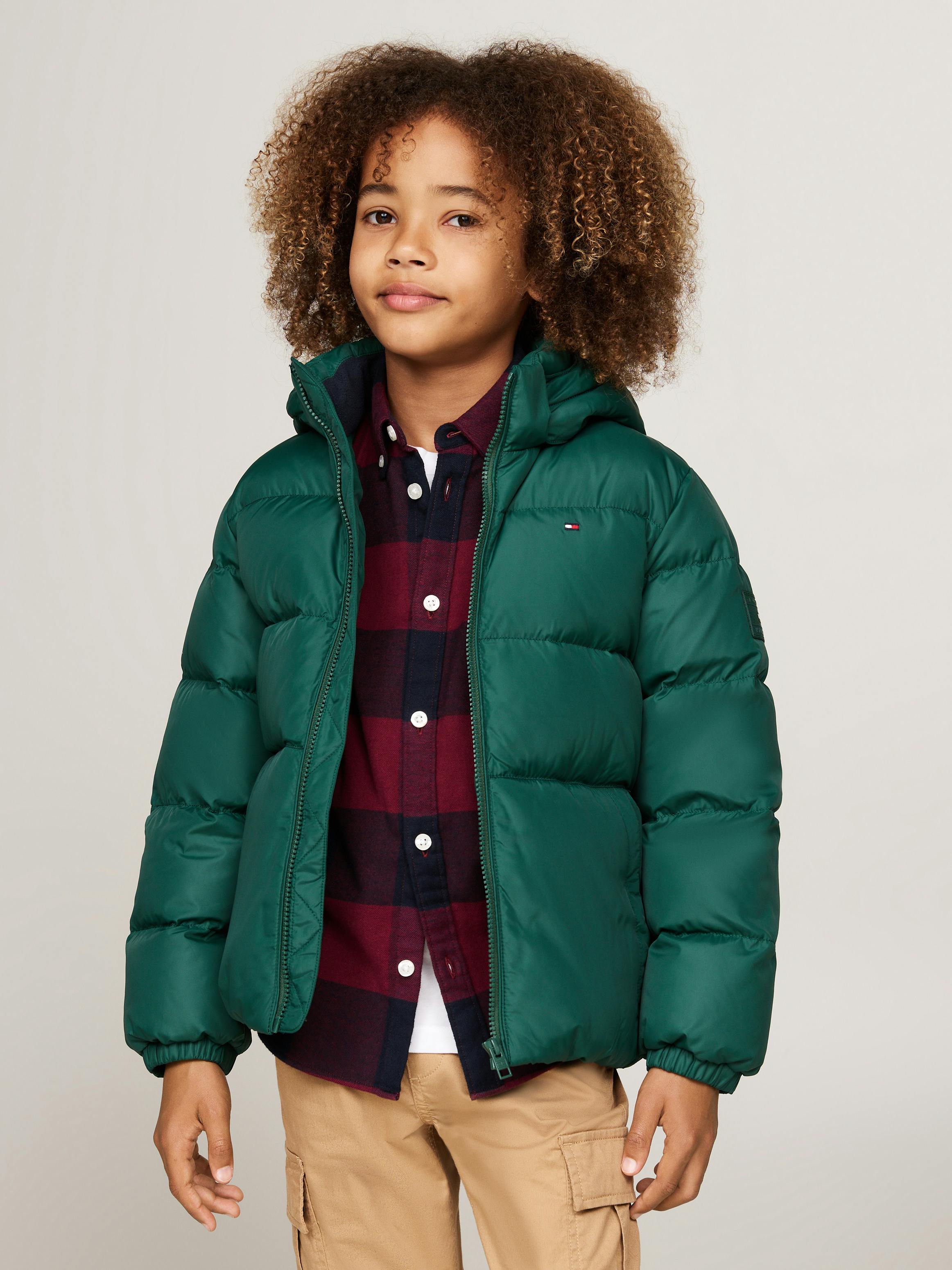 Boys 8-16 Essential Padded Hooded Jacket Coats Jackets Tommy