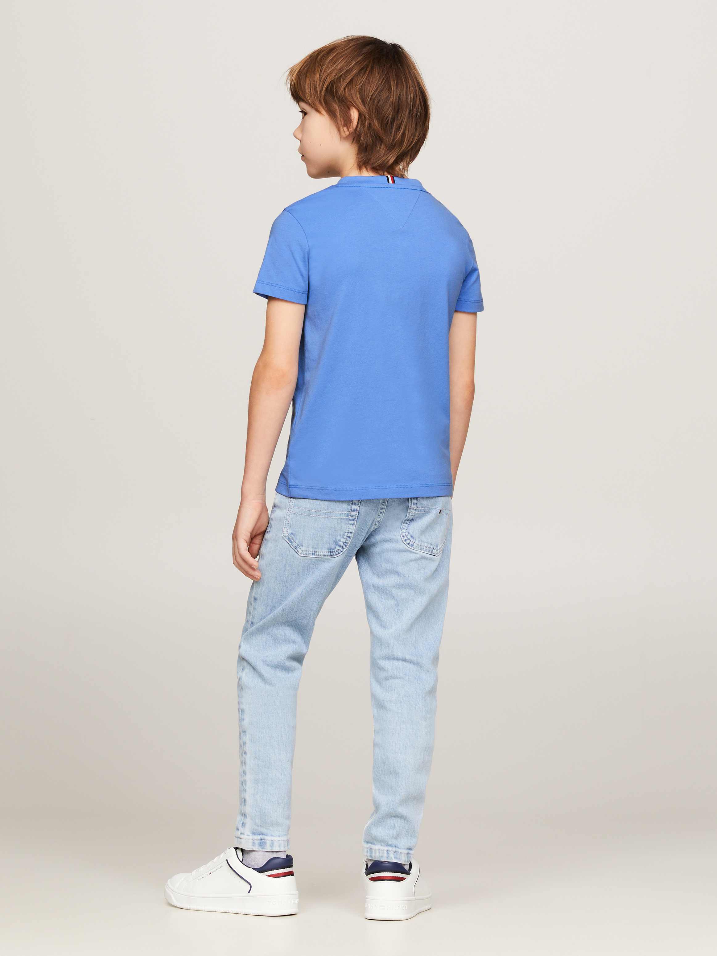 Boys 8-16 Crew Neck Logo T-Shirt | T-Shirts | Tommy Kids