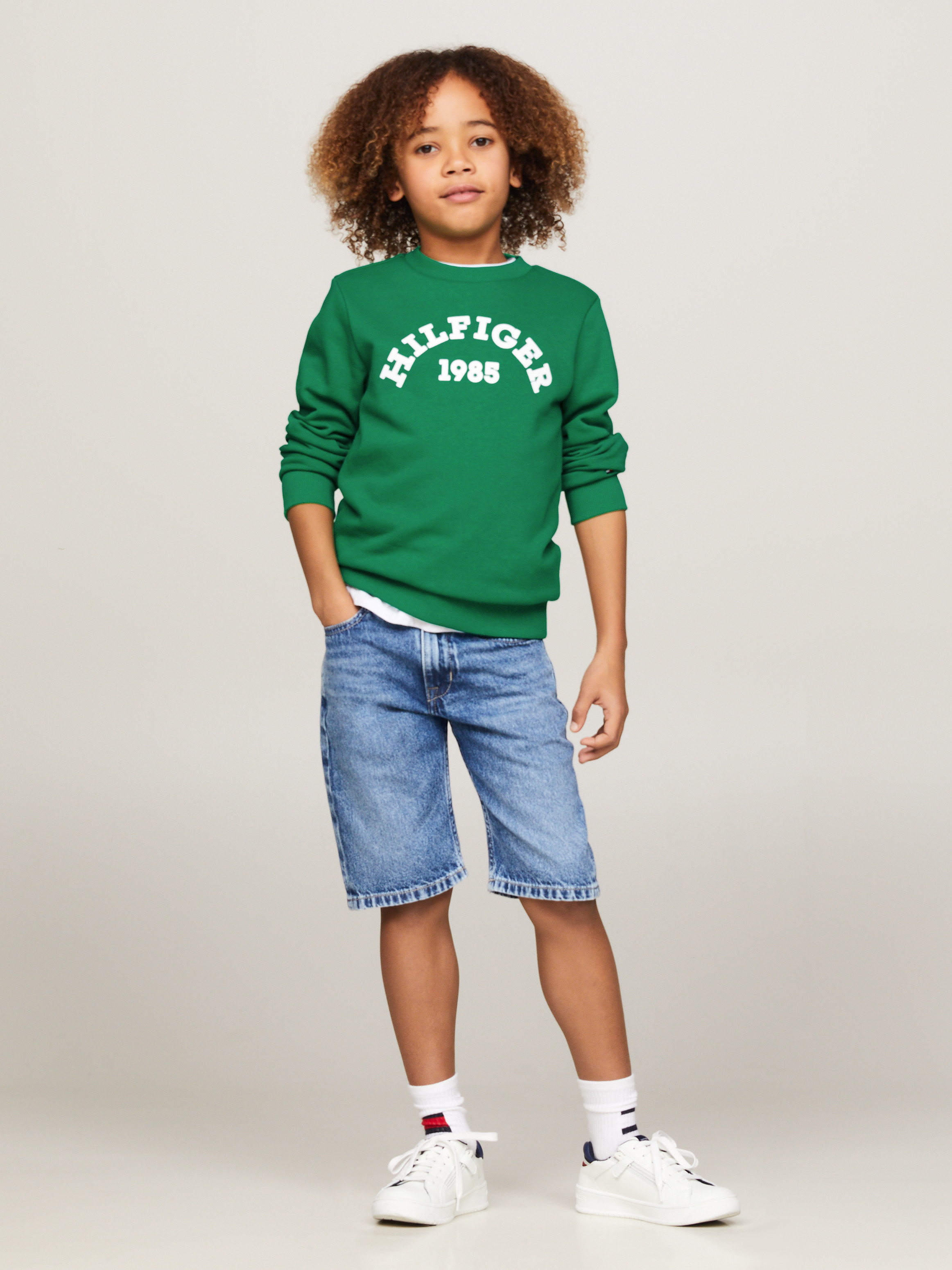 Boys 3-7 Hilfiger Monotype 1985 Collection Sweatshirt Boys 3-7 Hilfiger Monotype 1985 Collection Sweatshirt