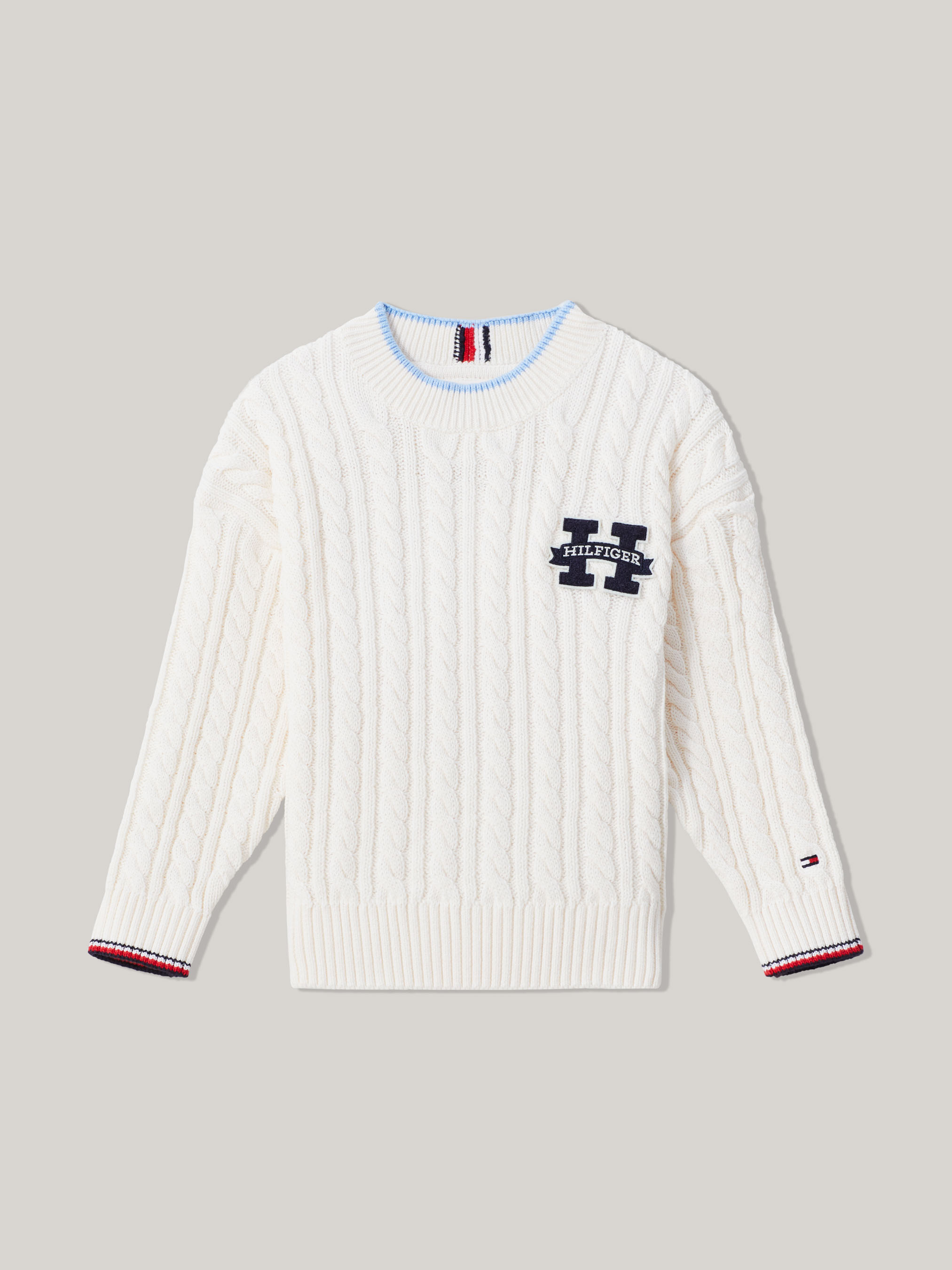 Boys 8 16 Cable Knit Sweater