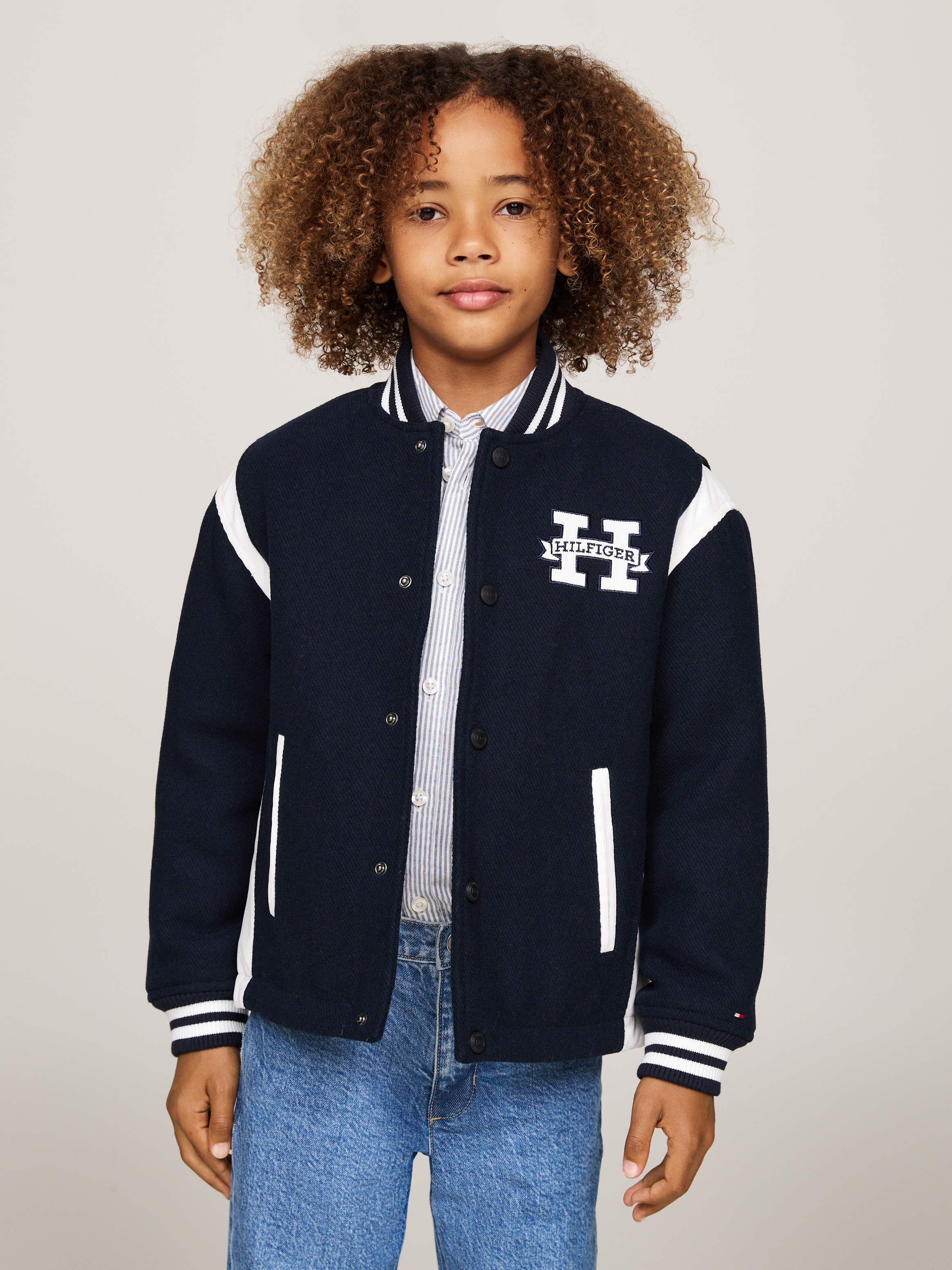 Boys tommy hilfiger coats hotsell