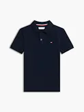Boys 3-7 Essential Flag Embroidery Regular Fit Polo