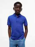Boys 8-16 Essential Flag Embroidery Regular Fit Polo