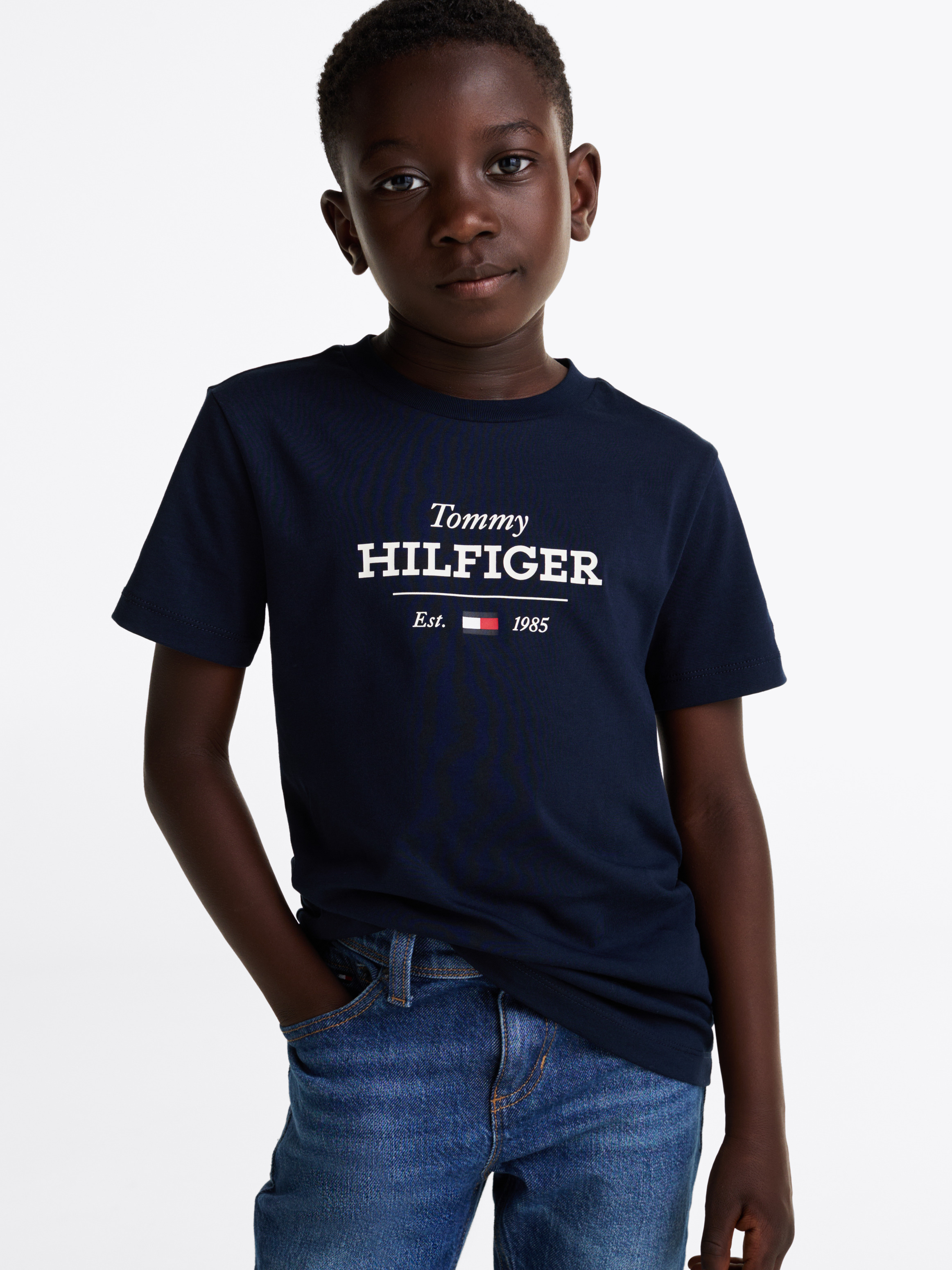 Boys 8-16 1985 Collection Logo T-Shirt | T-Shirts | Tommy Kids