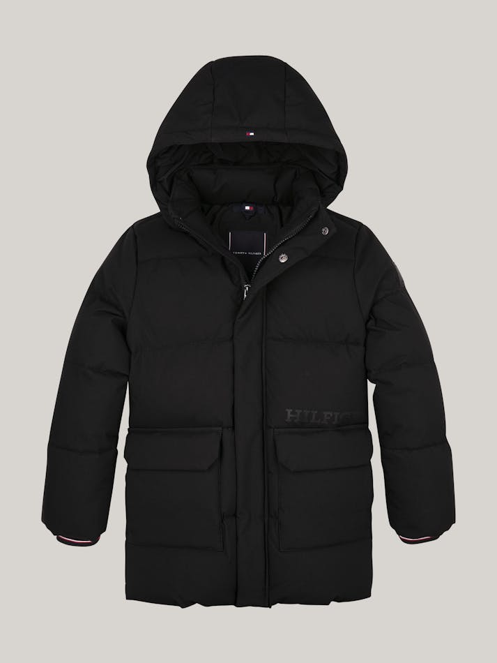 Boys 8-16 Hilfiger Monotype Relaxed Puffer Jacket Coats