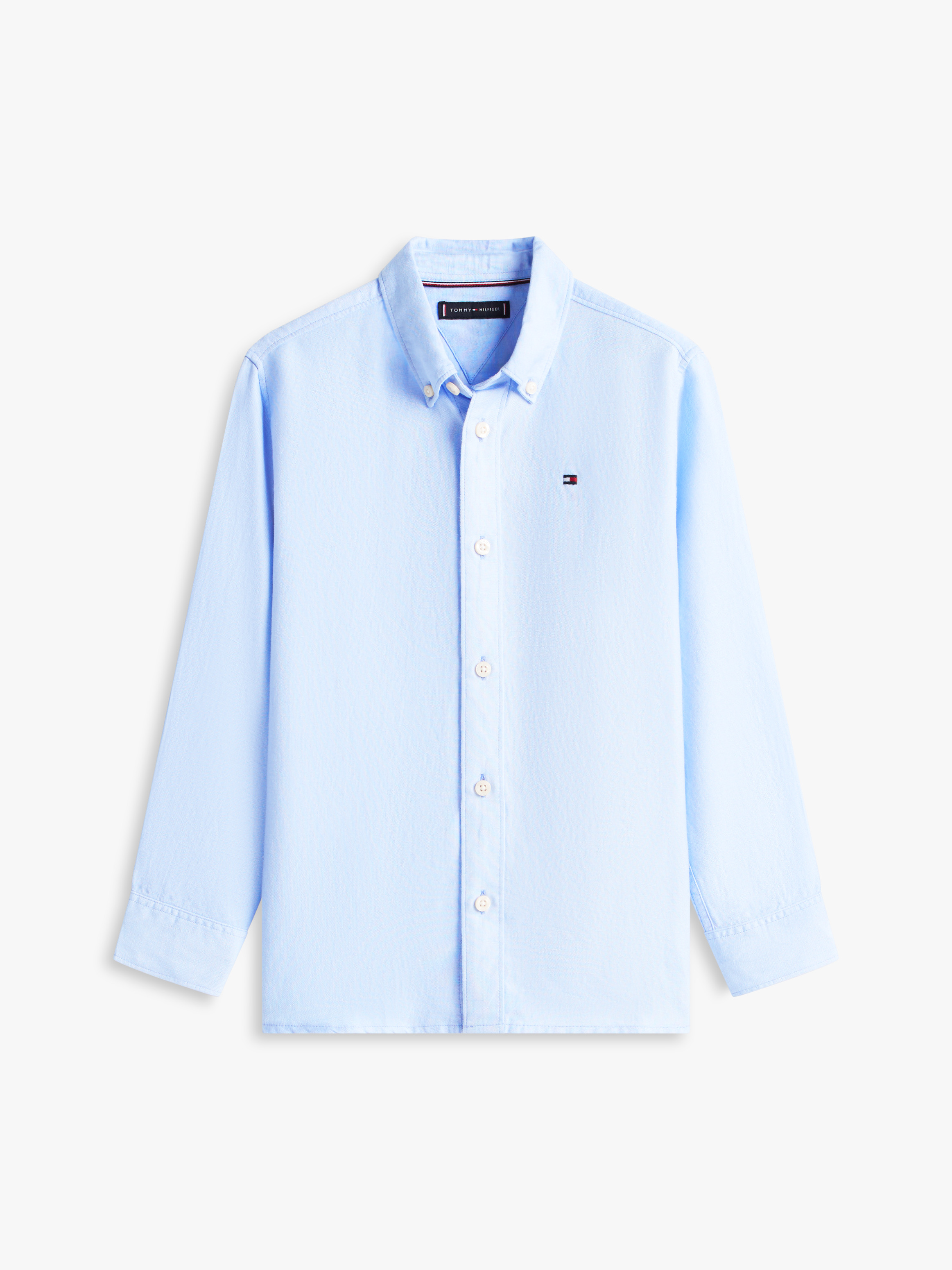 Boys 3-7 Regular Fit Linen Blend Shirt